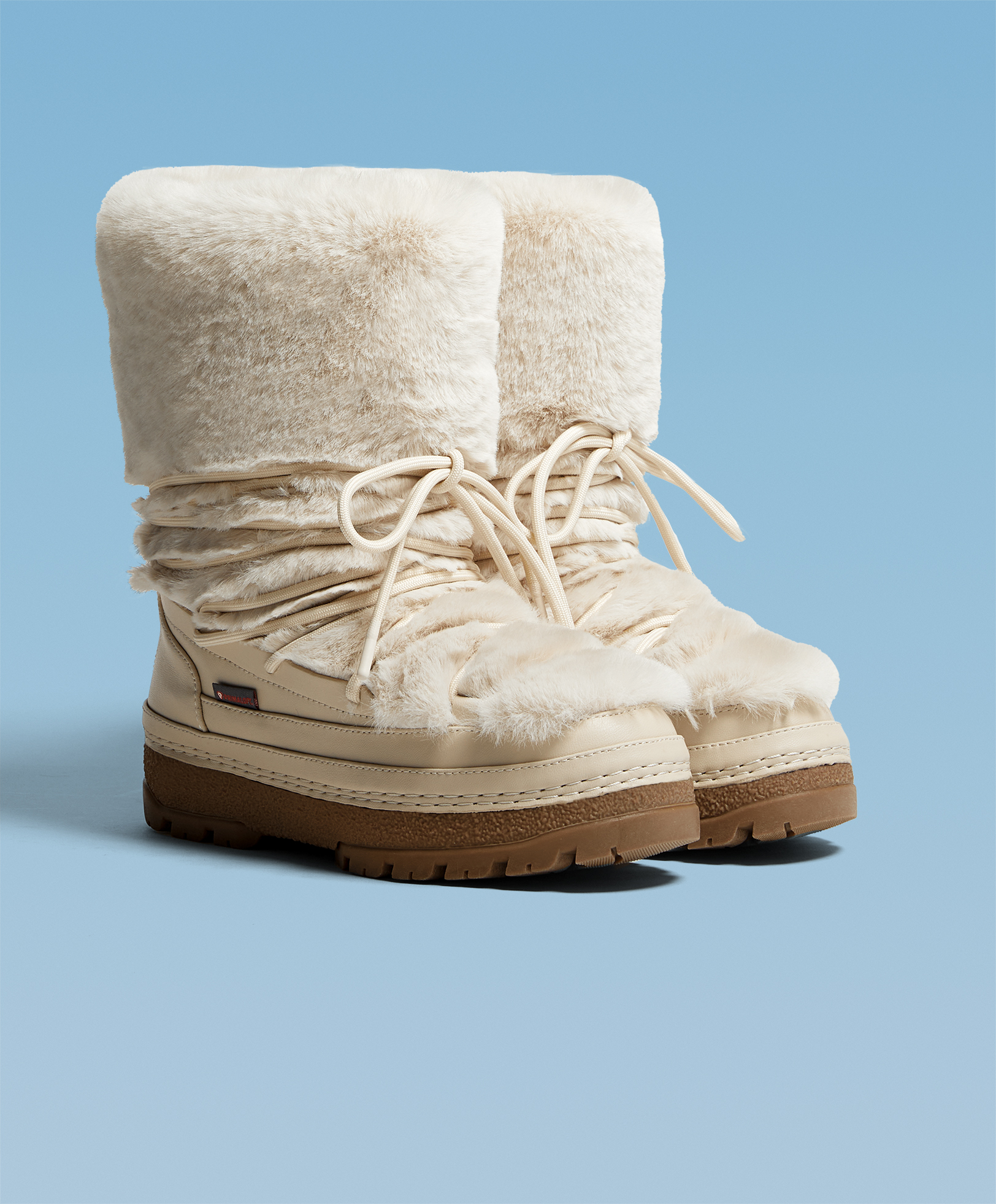 Shearling hotsell snow boots