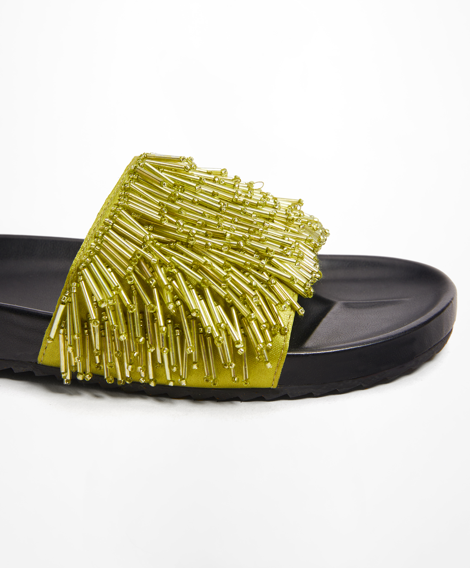 Zara fringe slides clearance