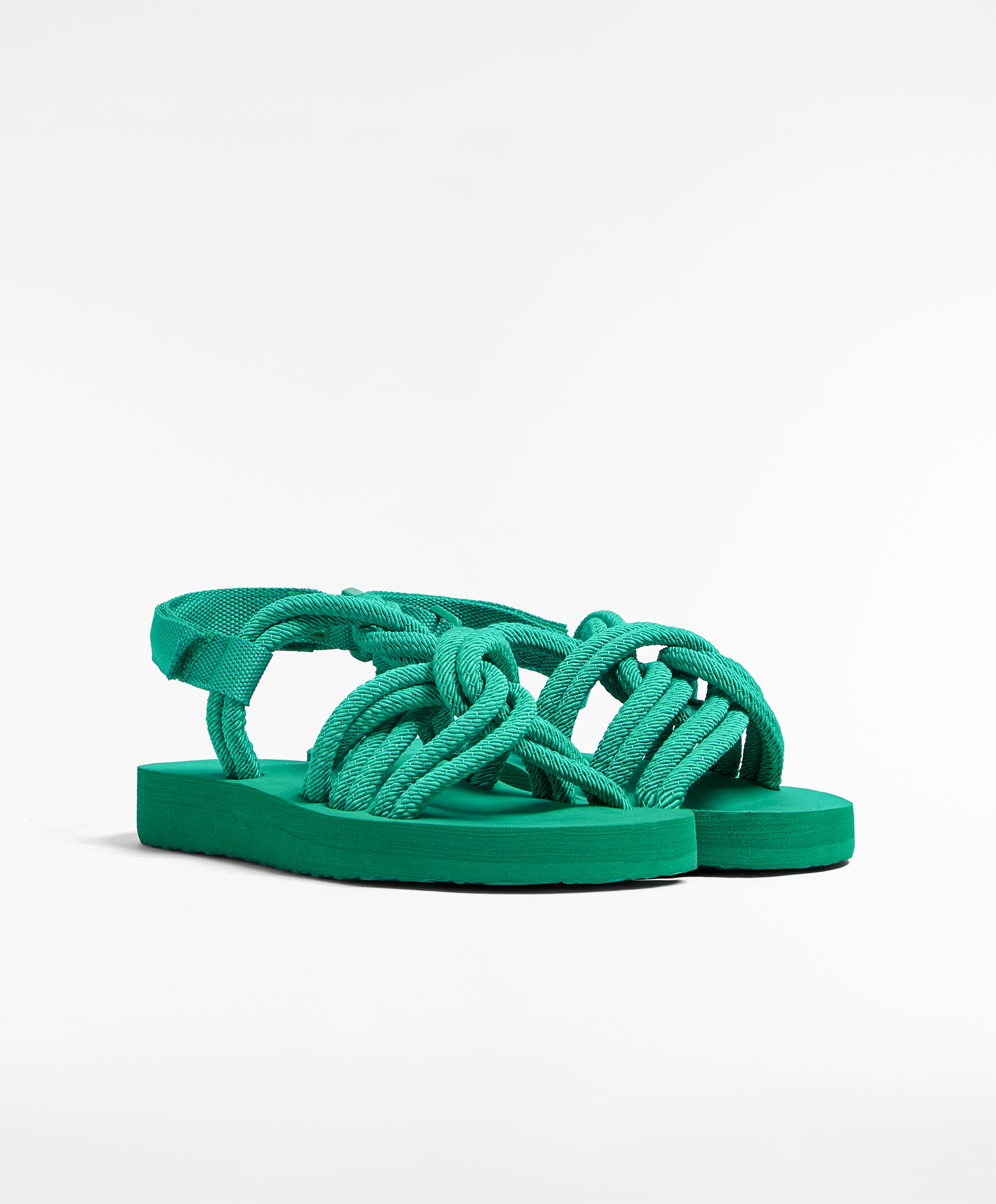 Mango sales rope sandals
