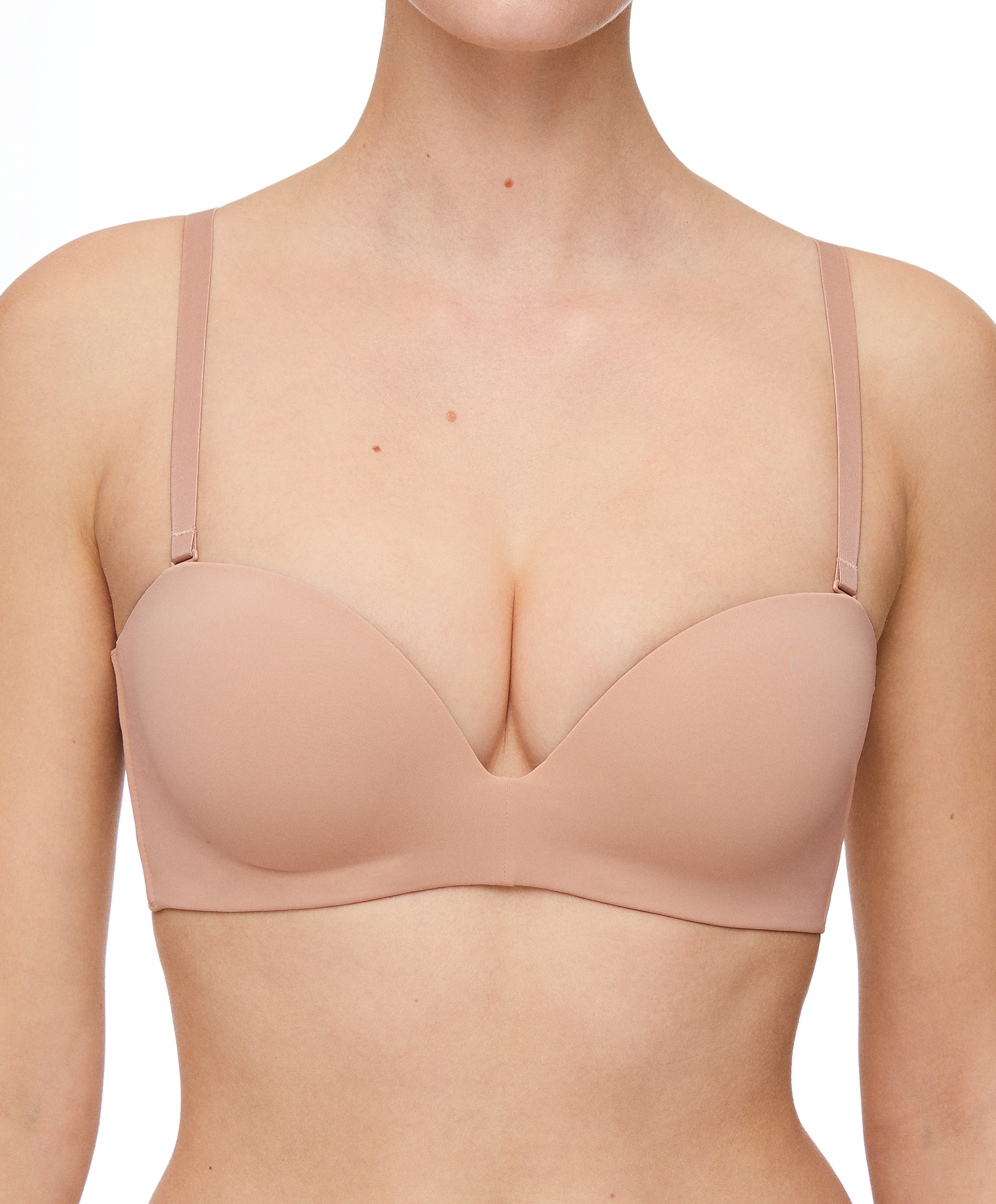 Sujetador push up bandeau mezcla poliamida OYSHO Espa a