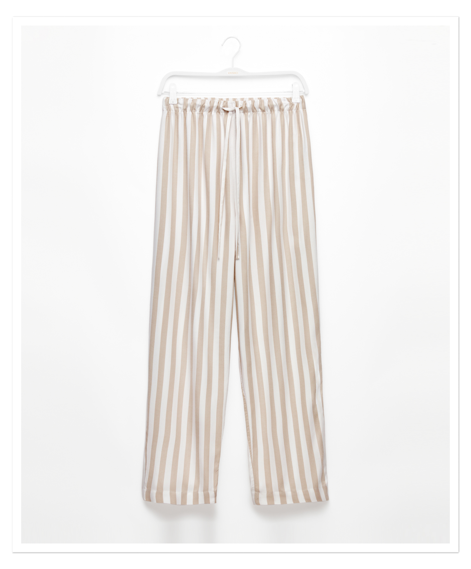 Striped trousers