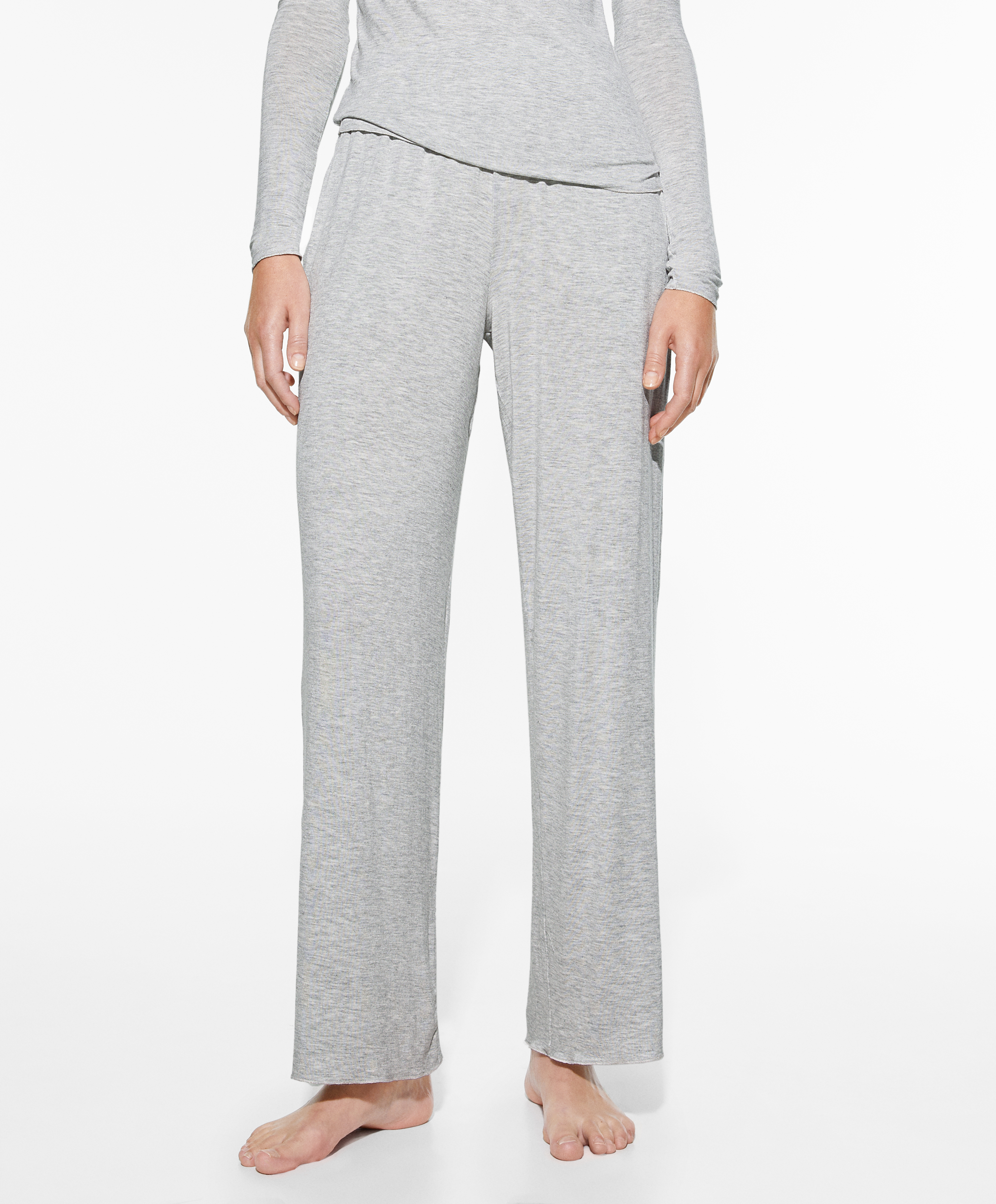 Calvin Klein Ultra Light Lounge Trousers, Black at John Lewis & Partners