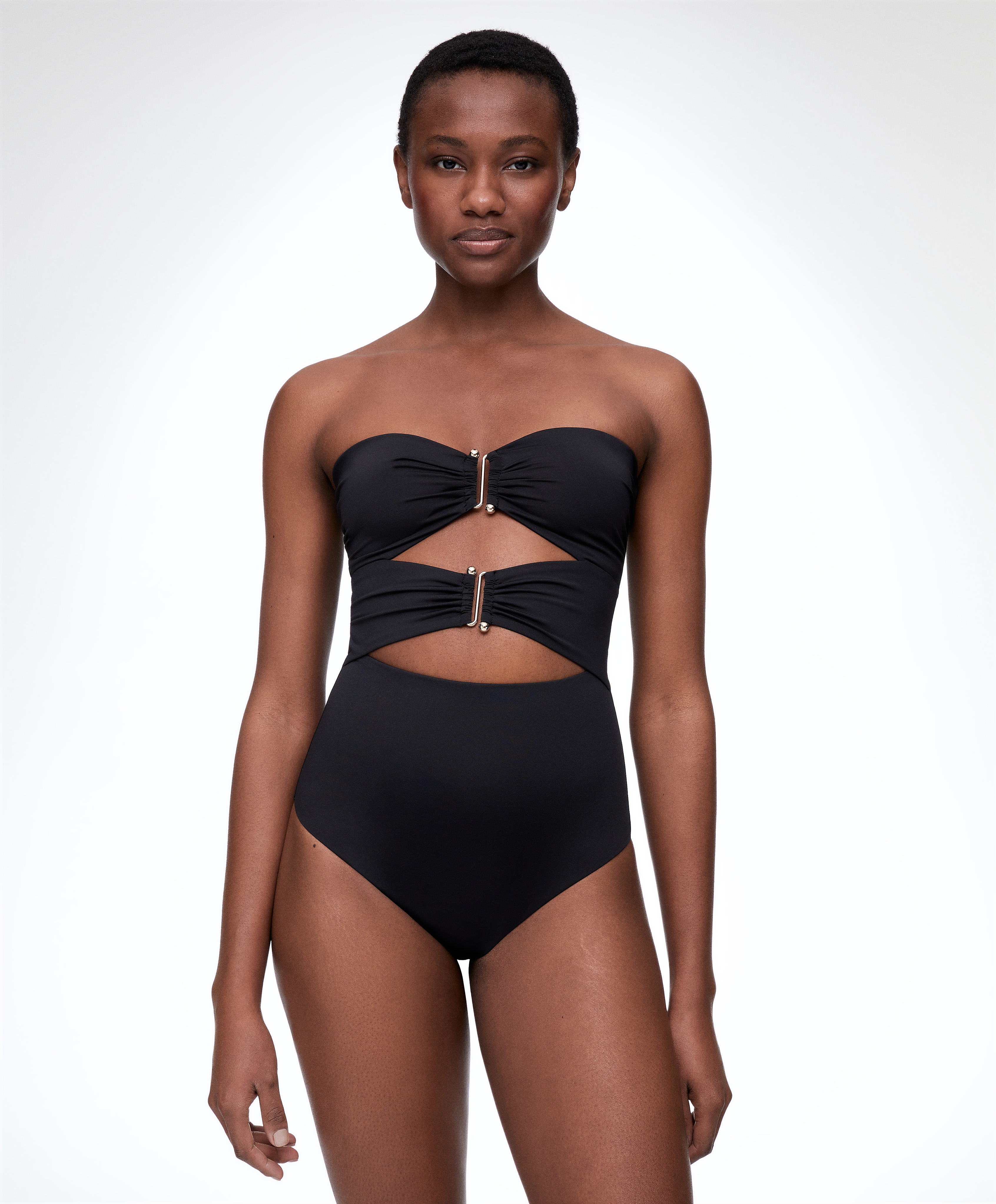 Cut out bandeau swimsuit OYSHO Andorra