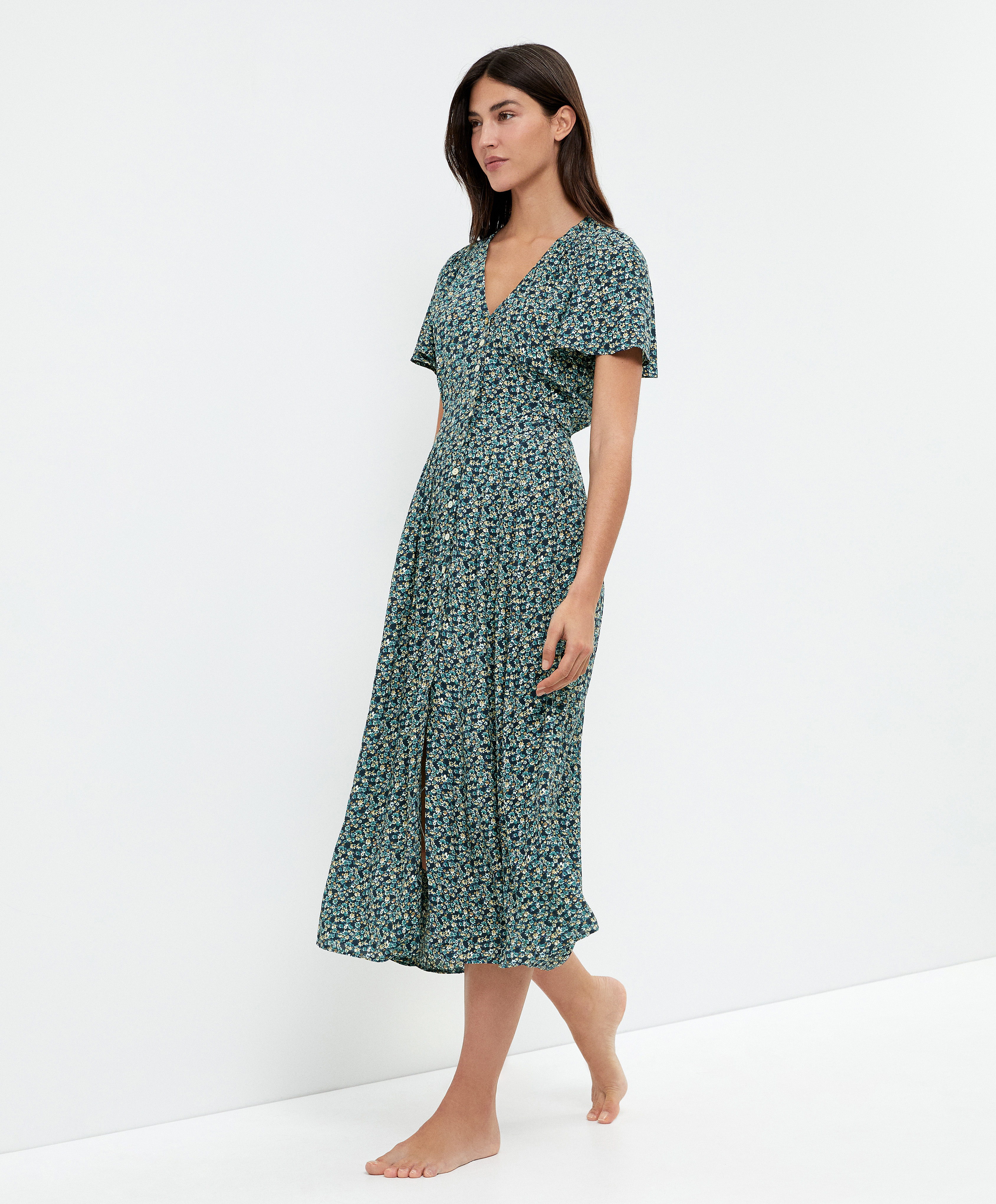 Oysho green outlet dress