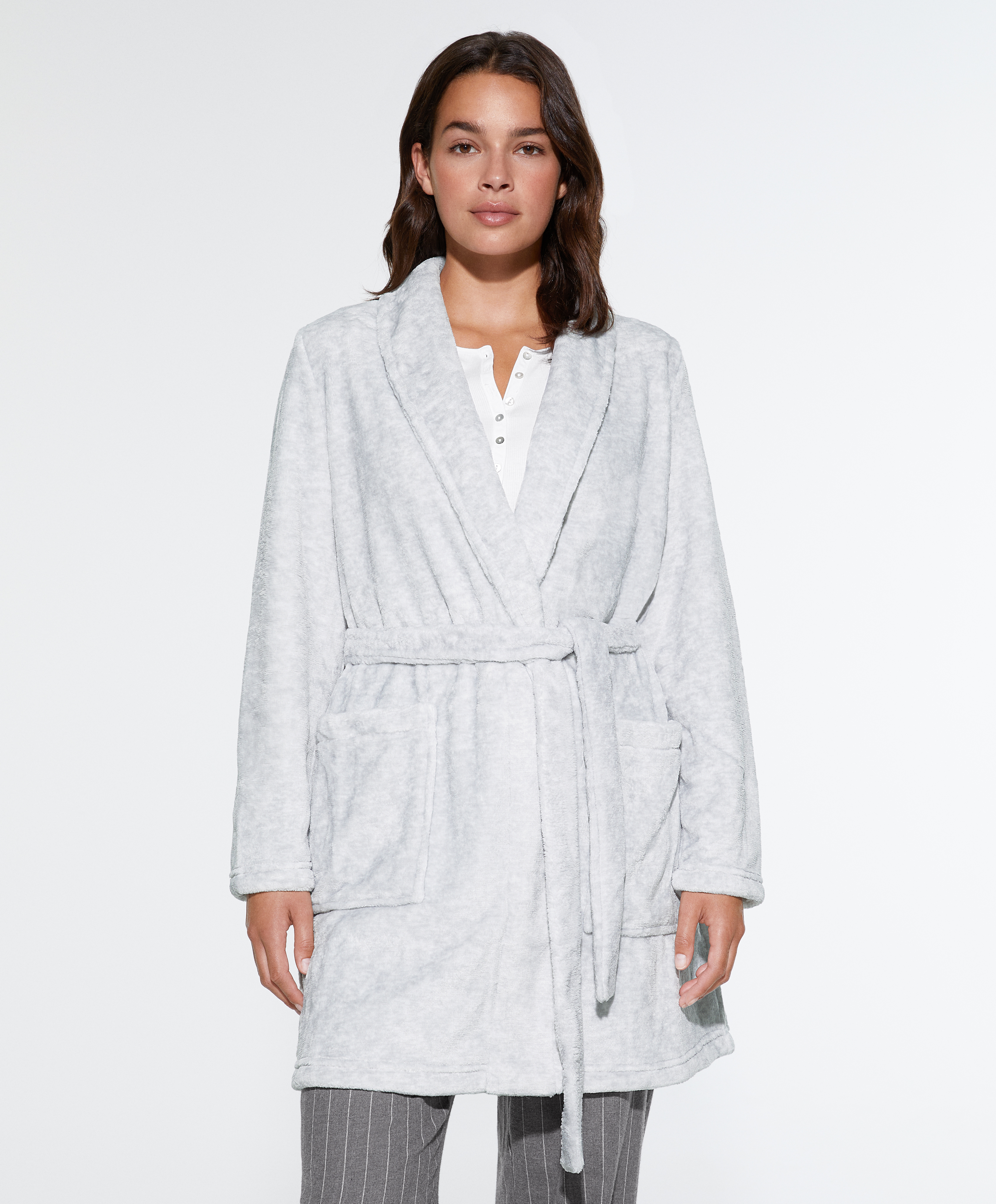 Forever Savage Short Dressing Gown in Blue | SAVAGE X FENTY UK United  Kingdom