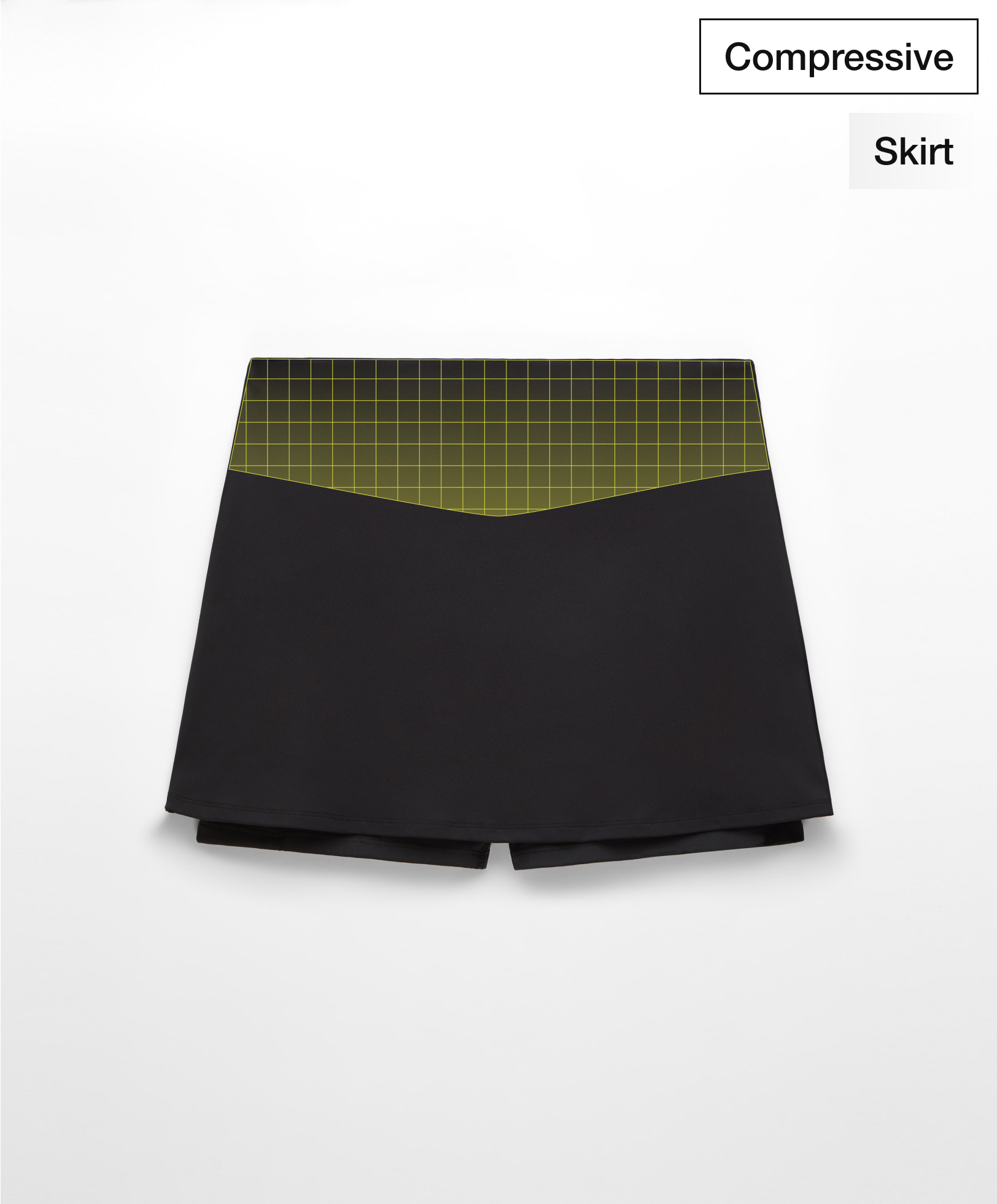 Pocket compressive skirt