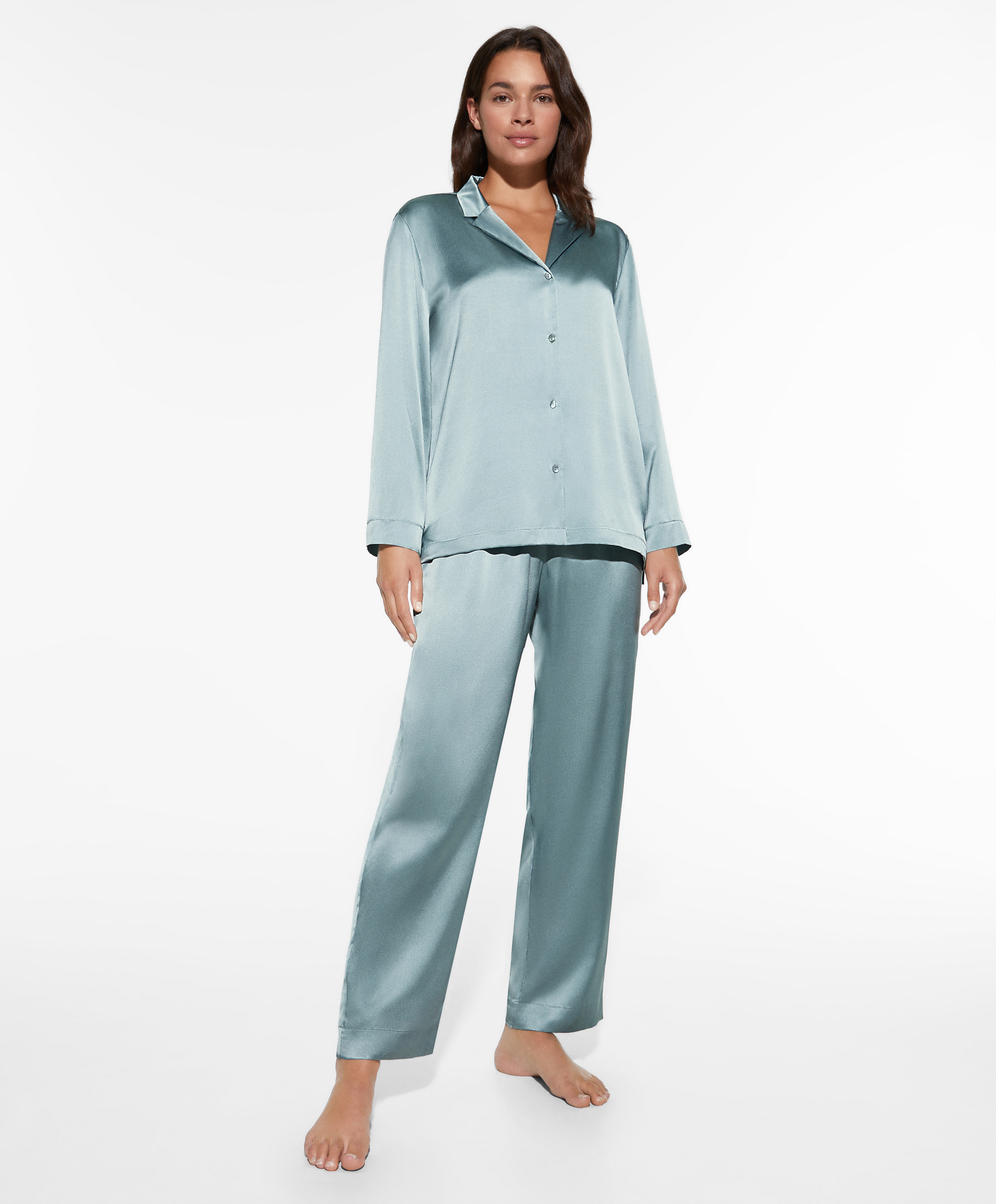 Pijama seda oysho new arrivals