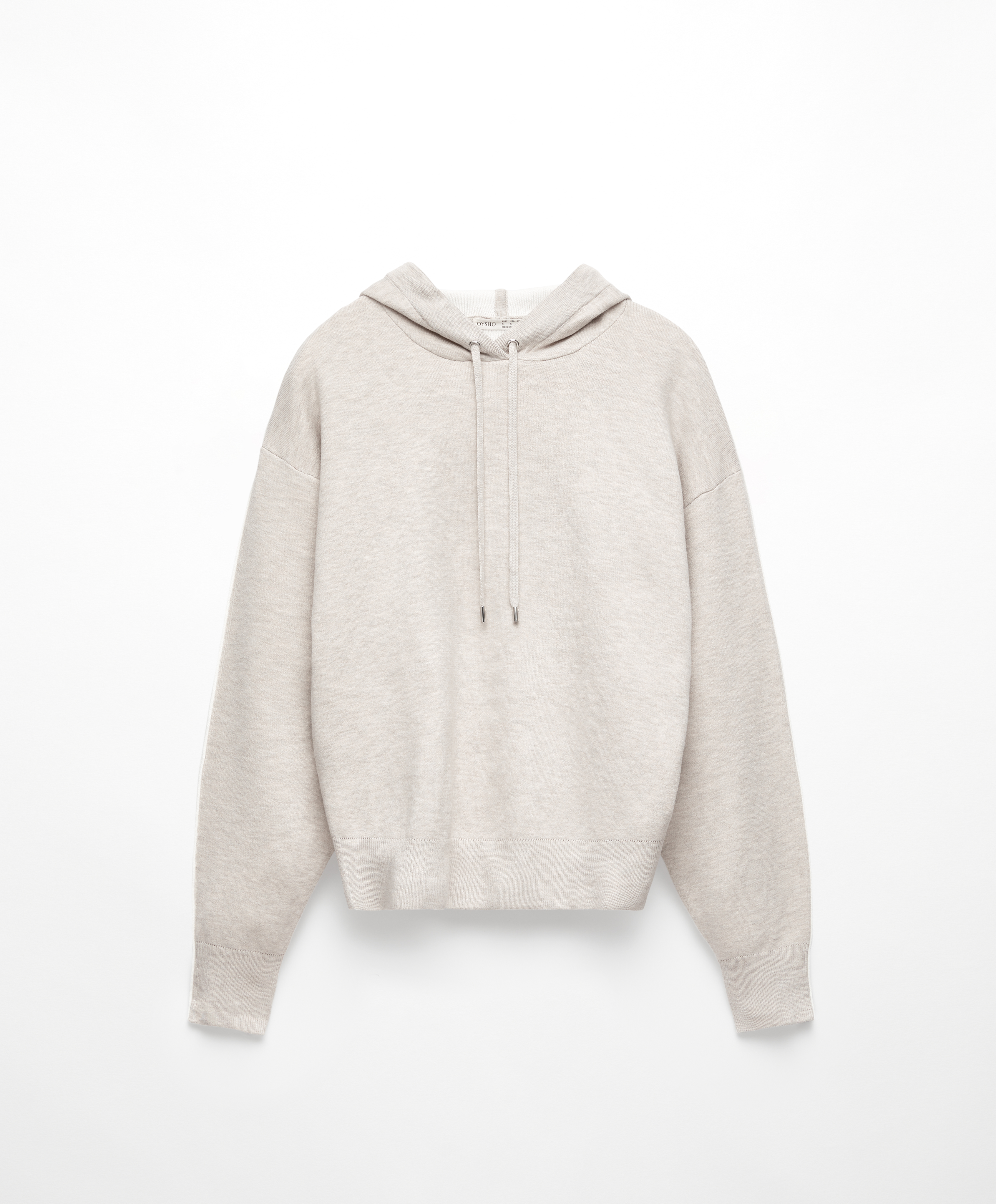 Knit hoodie