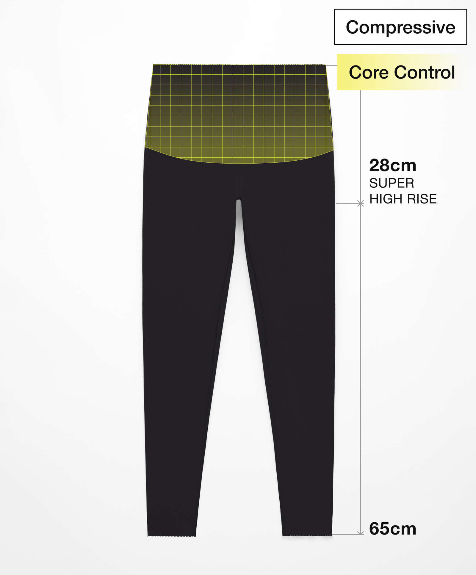 Oysho Core Control Compressive super-high-rise leggings