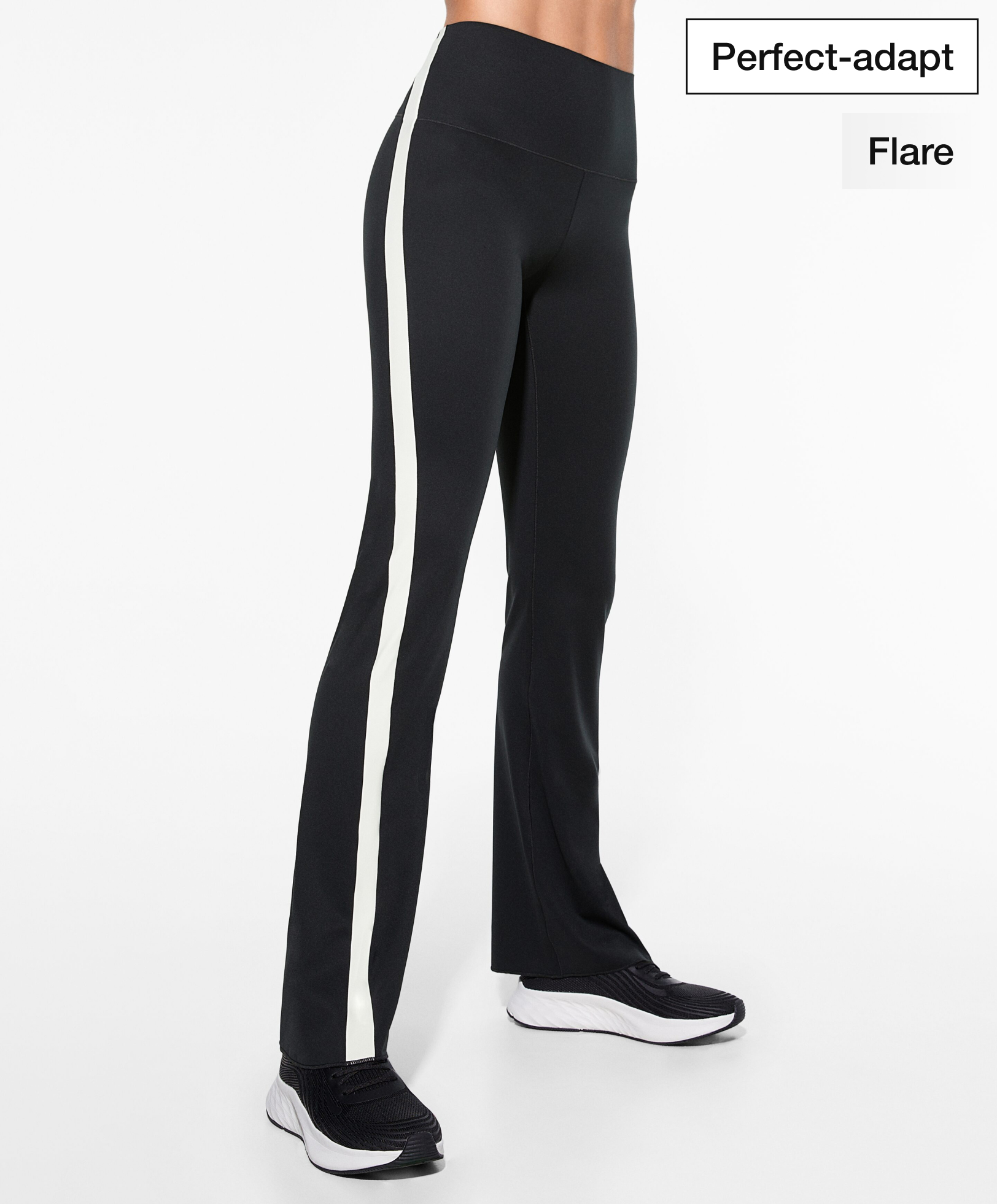 Perfect-adapt 80cm flare trousers