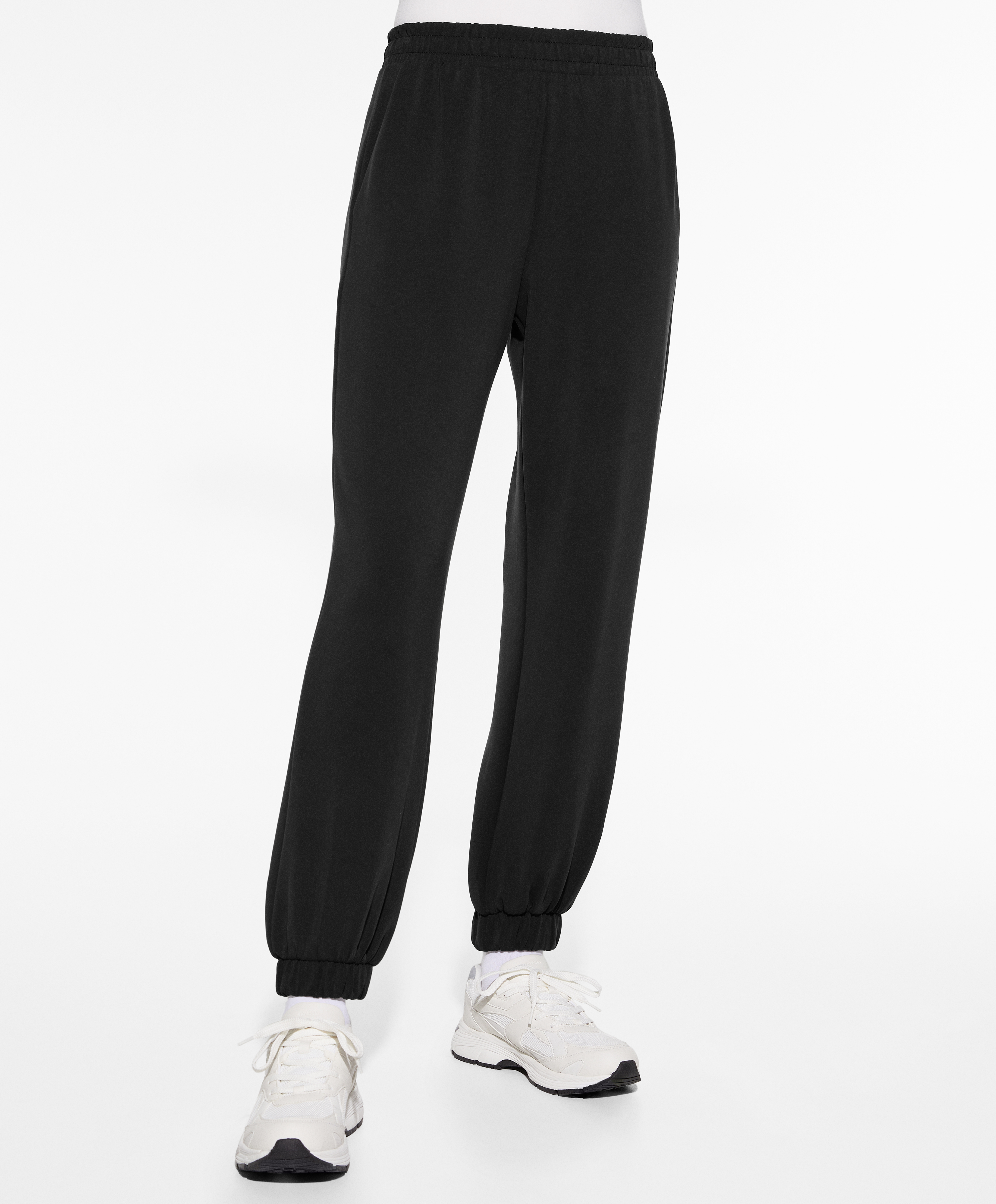 Wide modal joggers