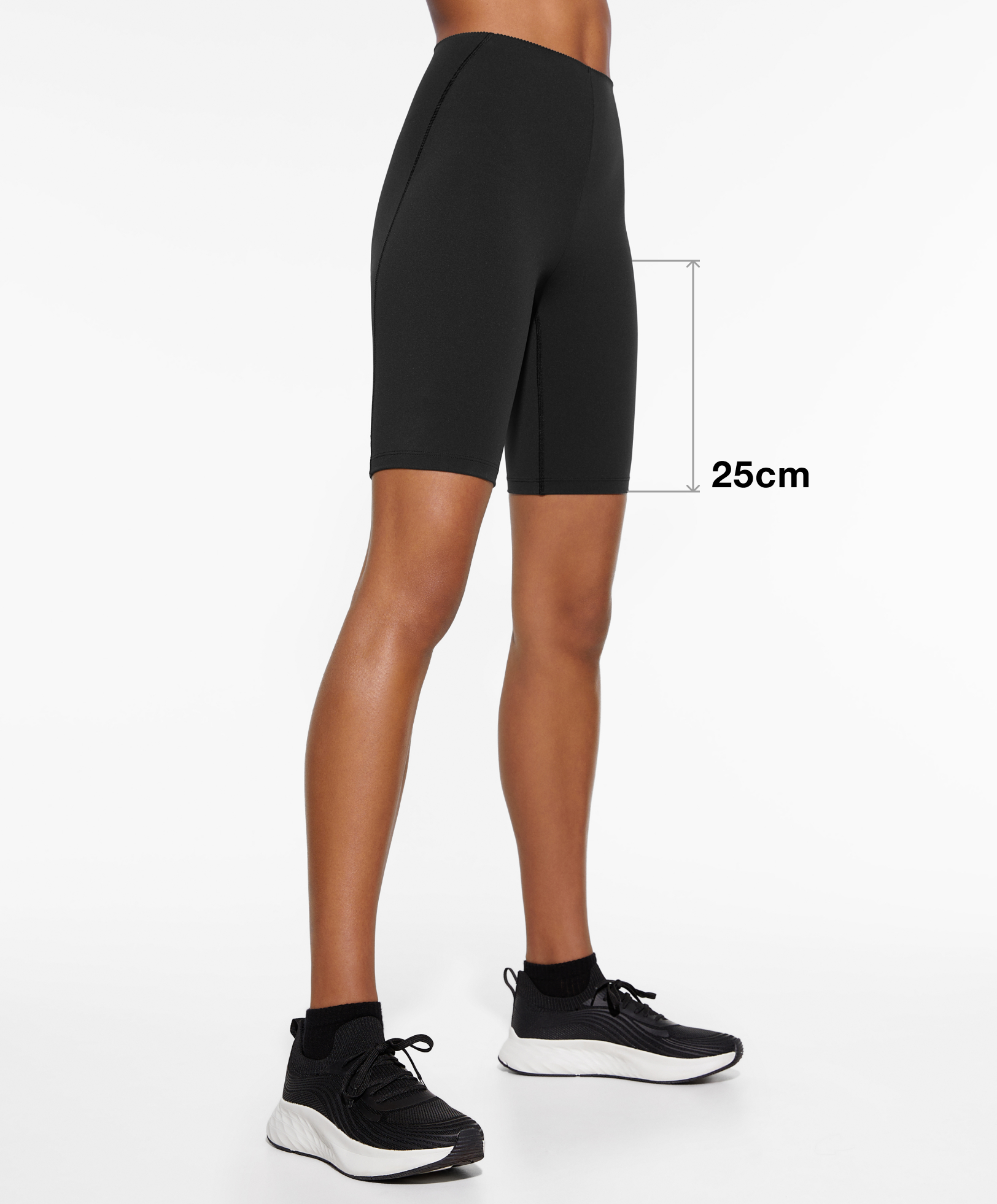 Leggings cycliste compressive core control 25 cm