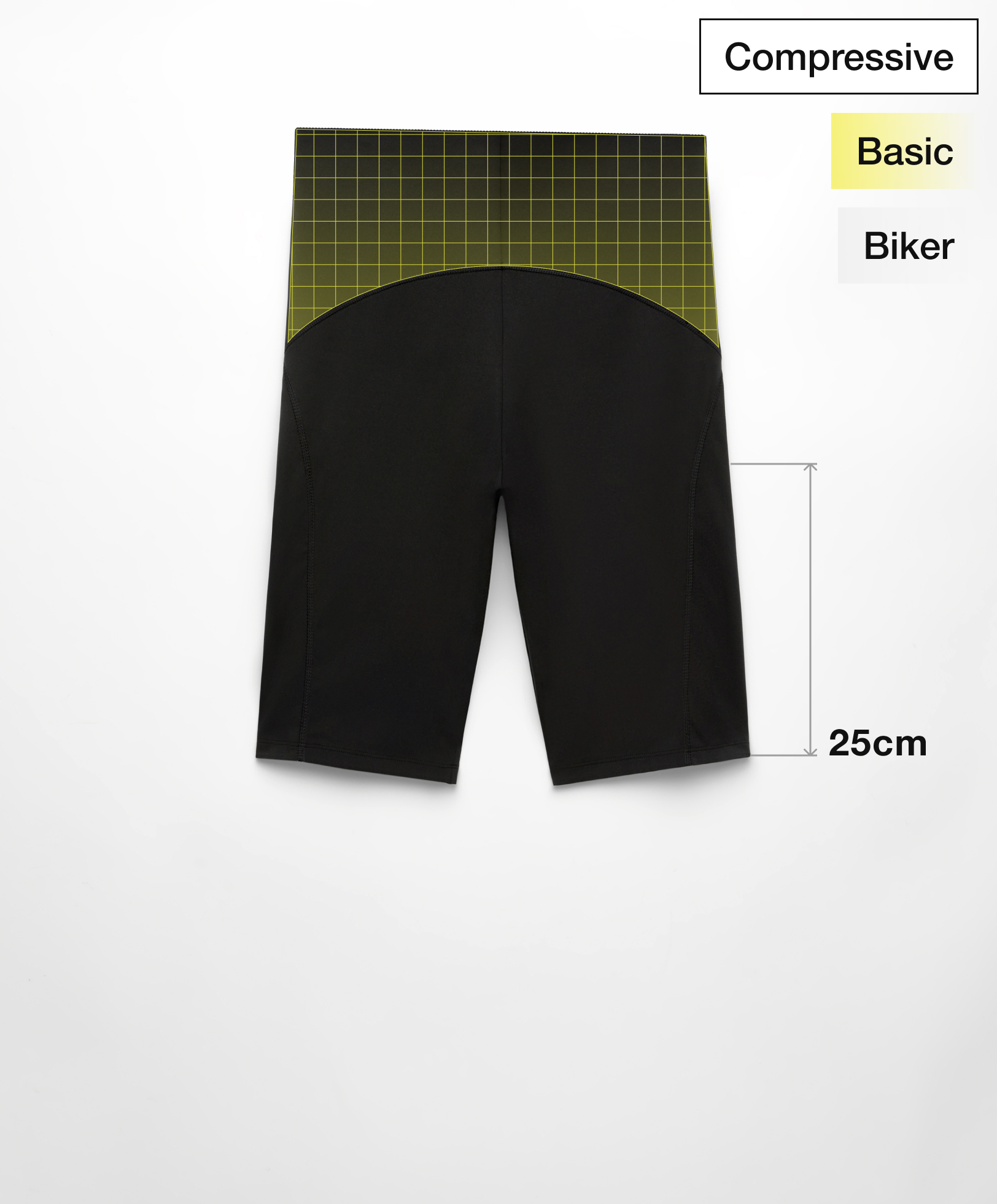 Compressive wielrenlegging basic 25 cm