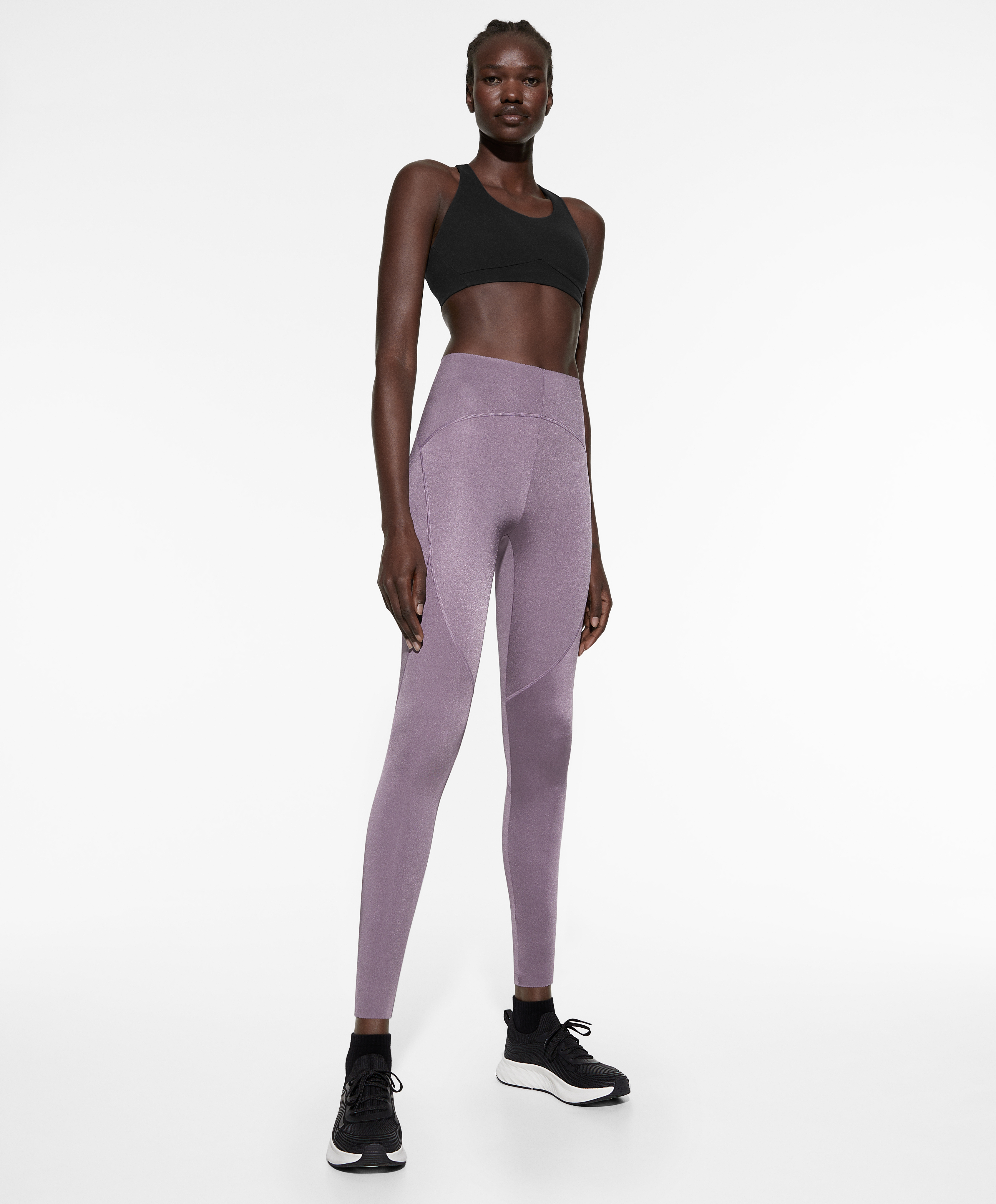 Under Armour Training Meridian ankle length leggings in purple print | ASOS