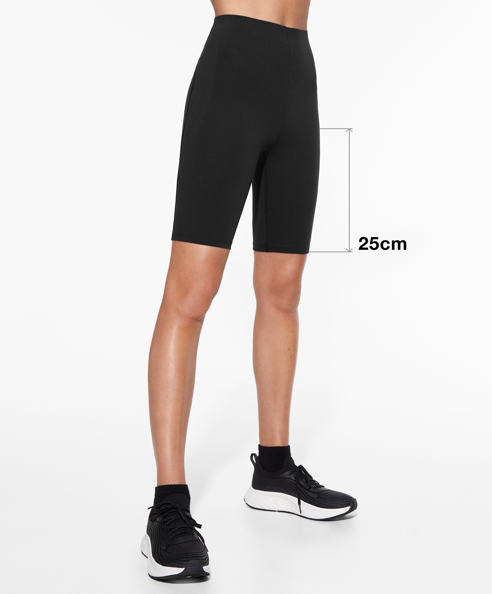 Leggings ciclista compressive raise up 25 cm OYSHO M xico