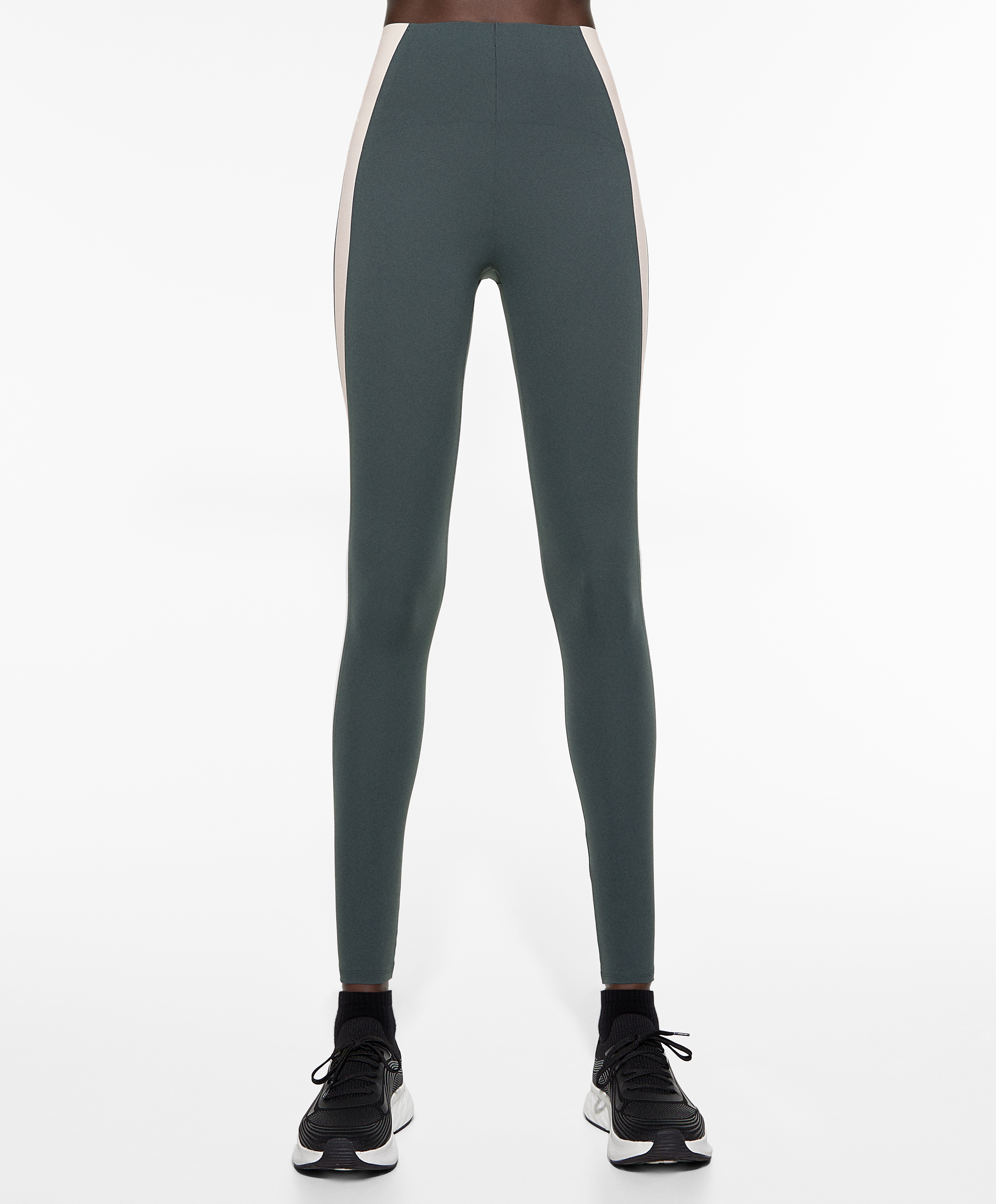 BALANCE COLLECTION LEGGINGS Women's Small Gray Stretch Pull-on Pants £11.95  - PicClick UK