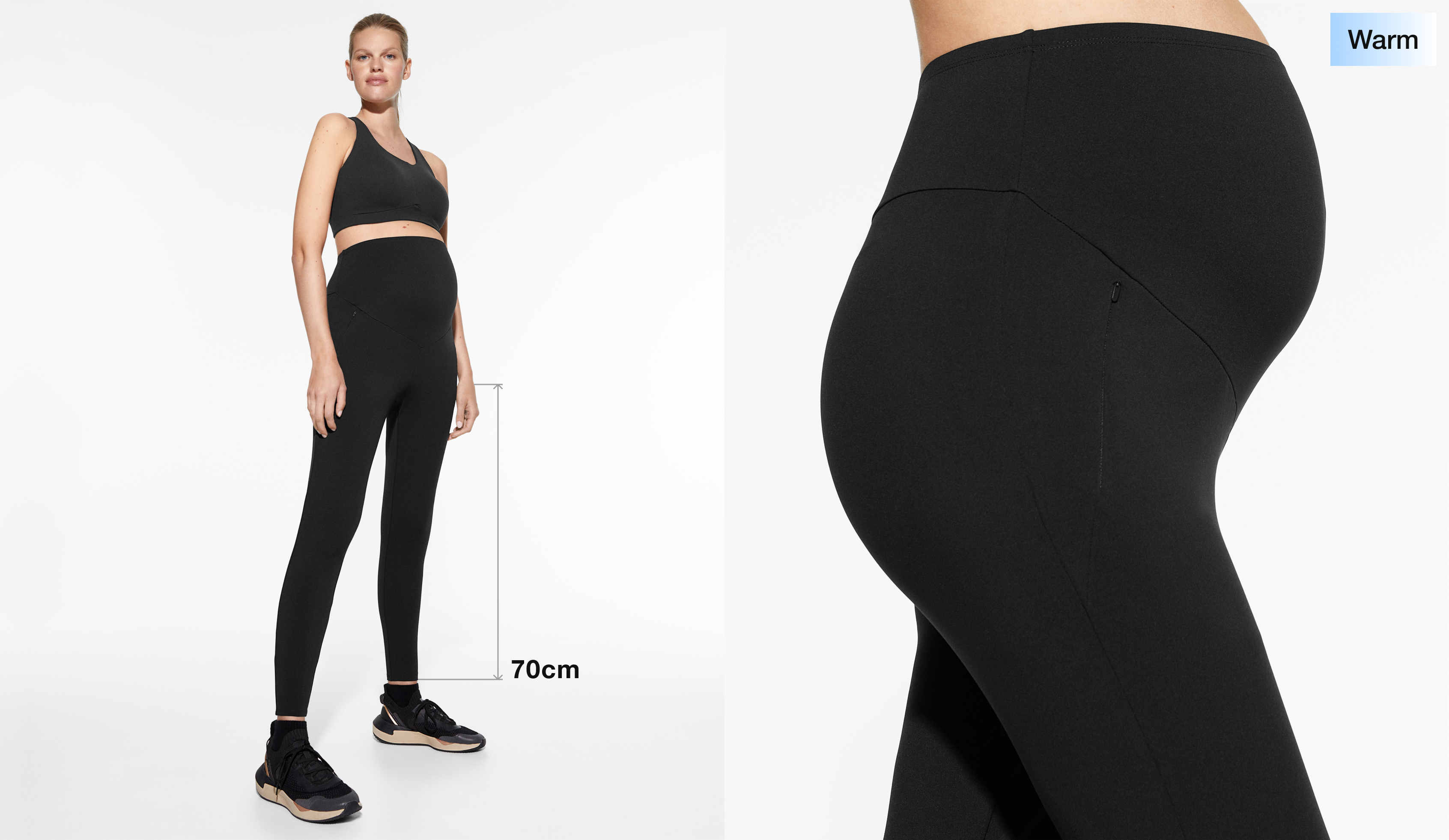 Warm maternity 70cm leggings