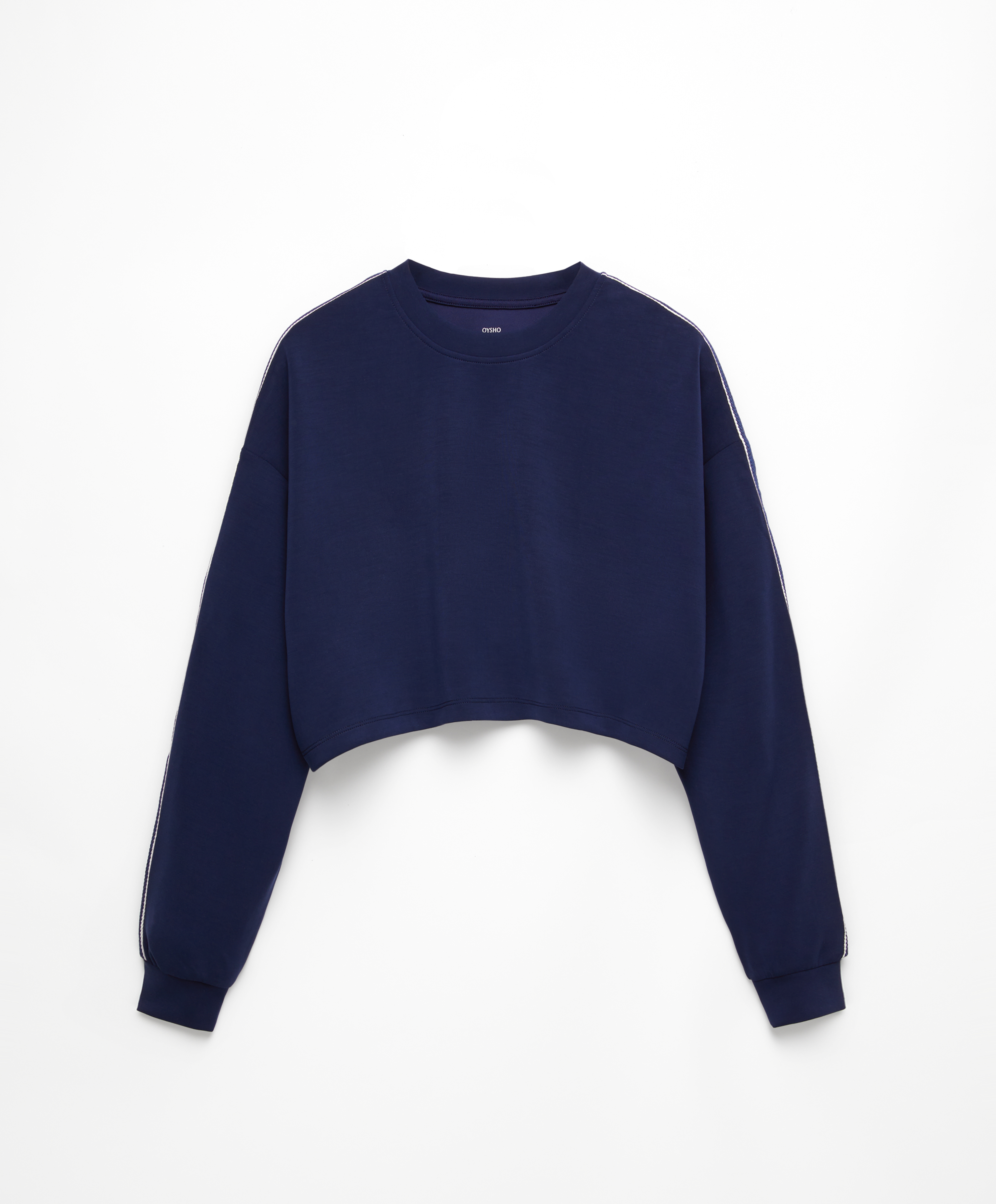 Long sleeve crop outlet sweatshirt