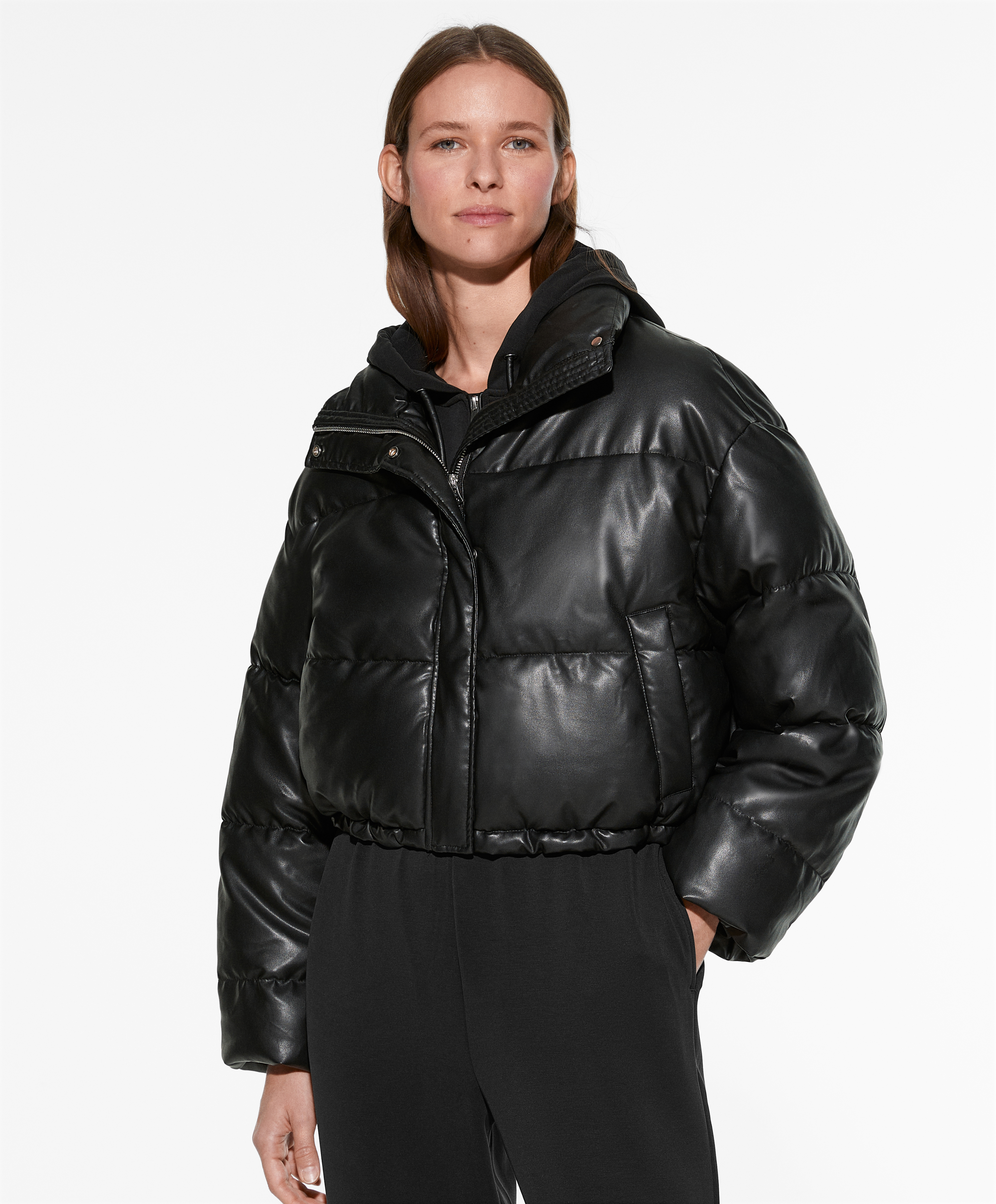 Short sale padded jacket