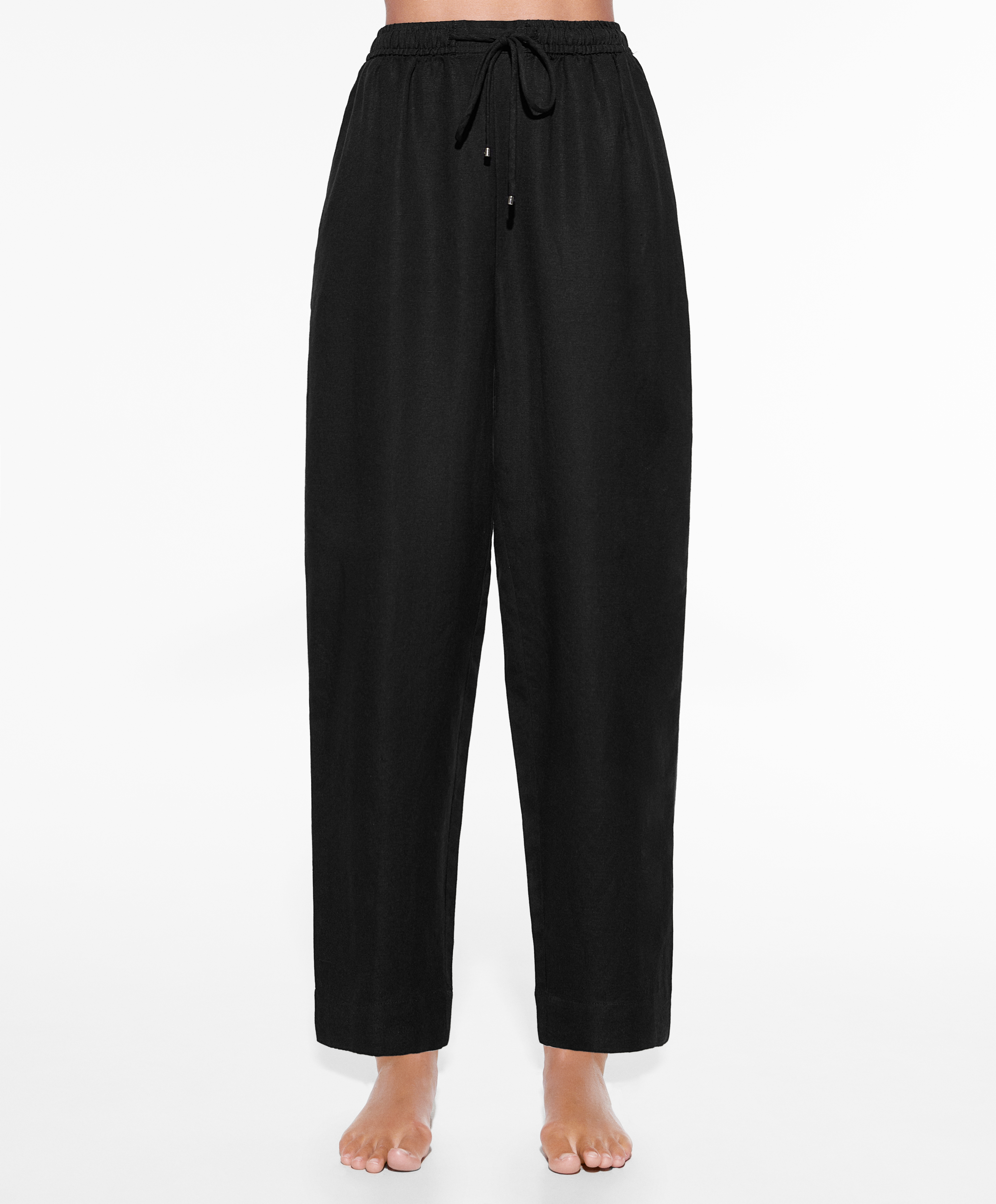 Oysho pantalon online lino