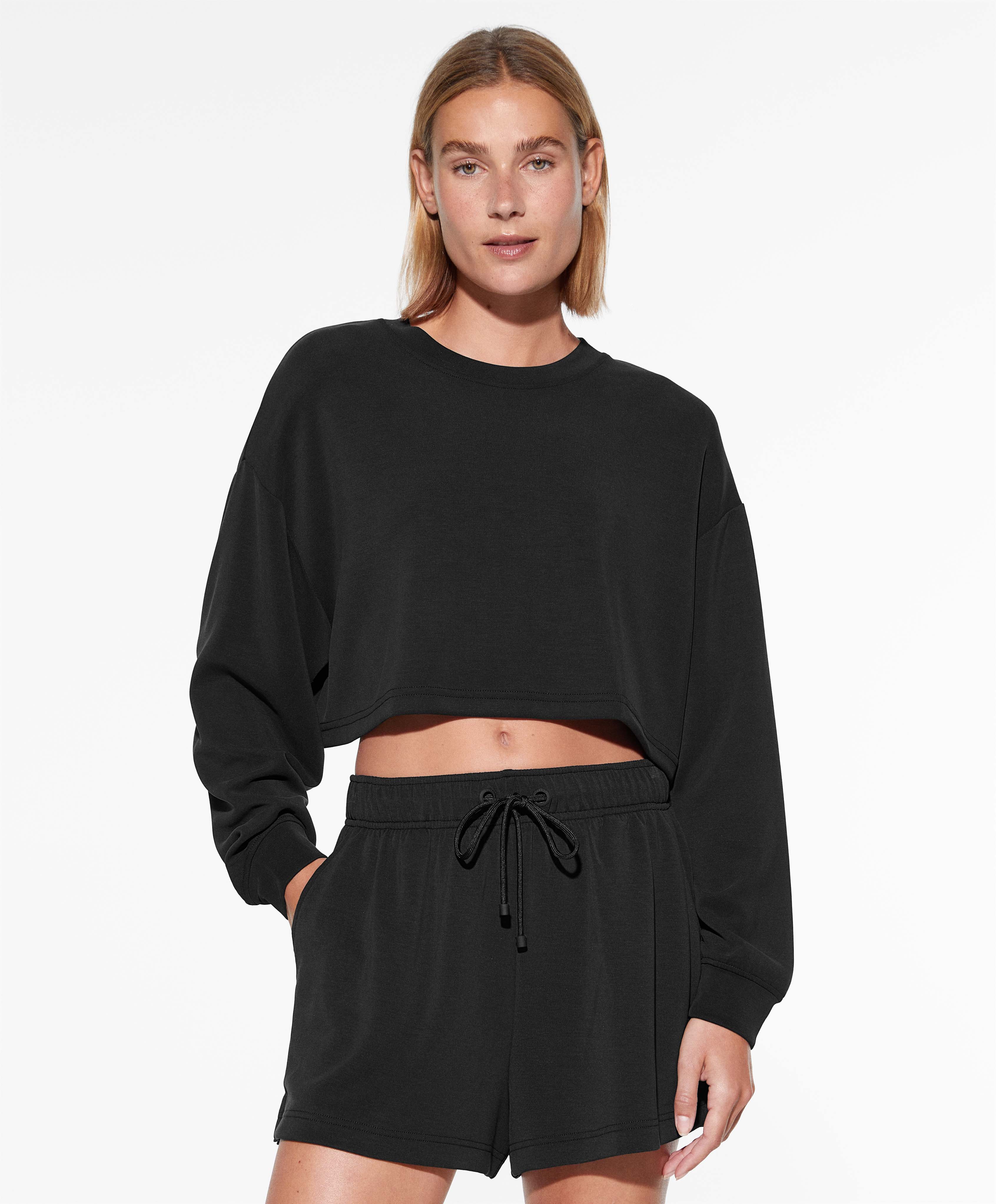 Sweats & sweats à capuche noir Oysho