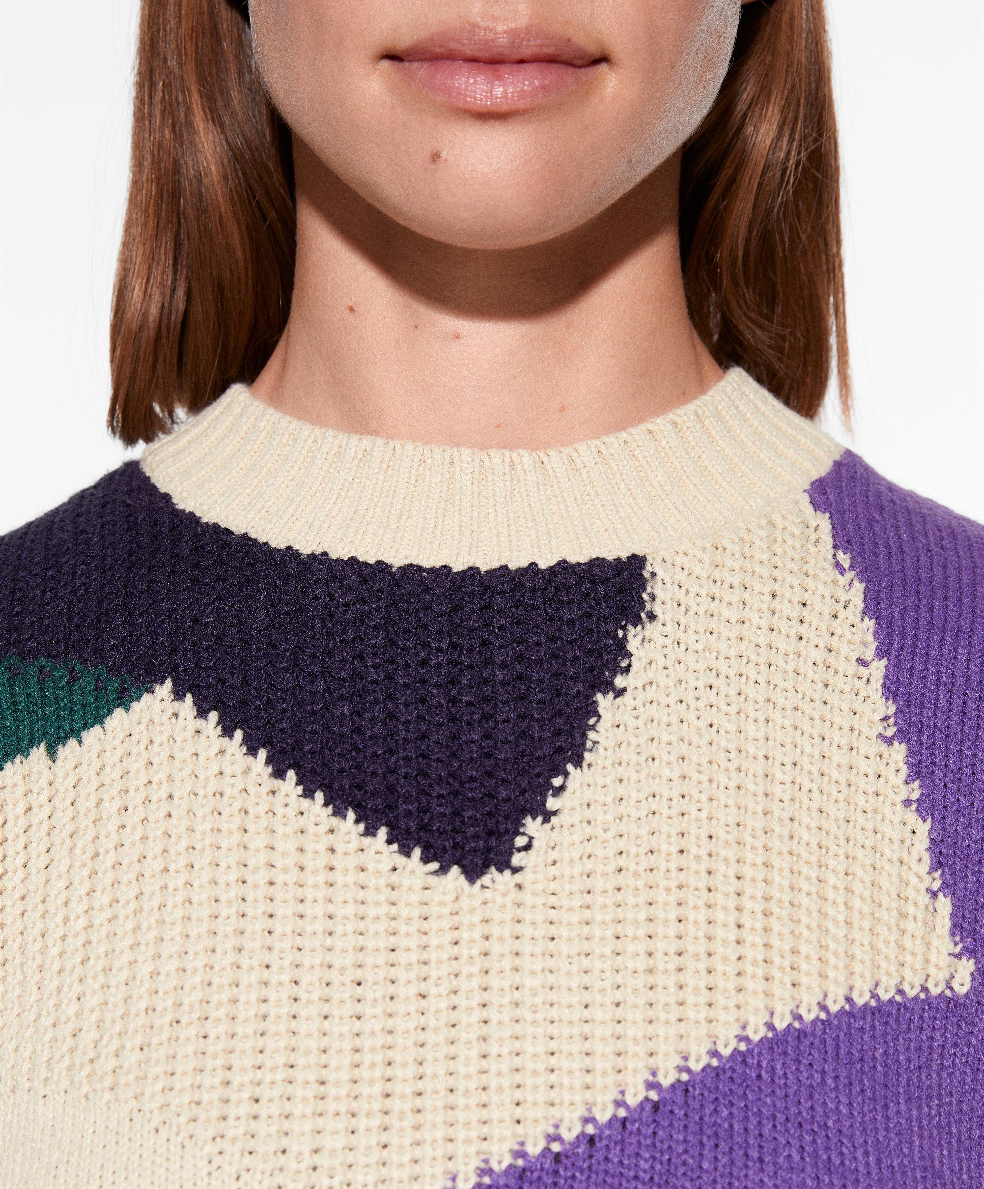 Geometric jumper sale