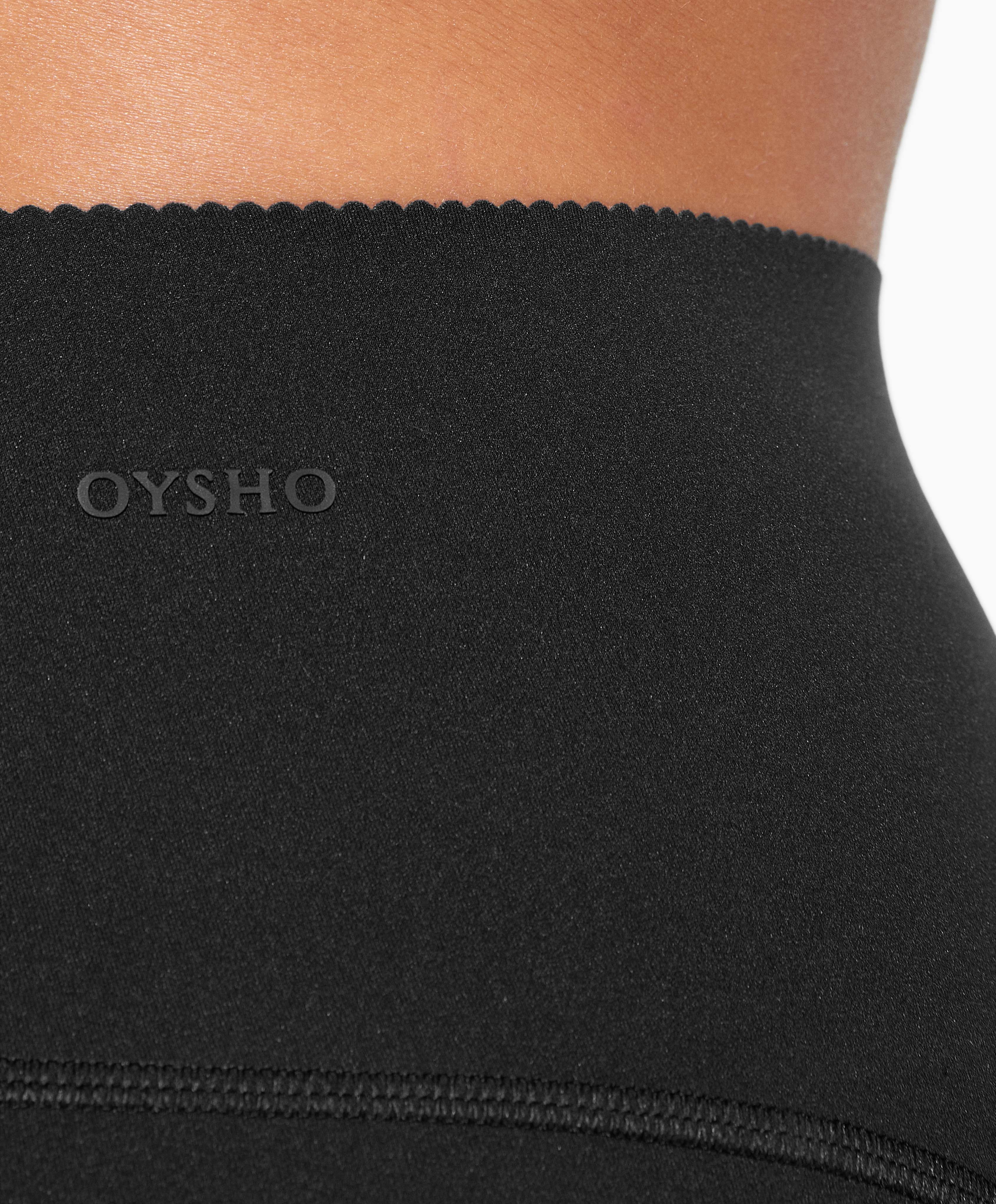 Microperforated 25cm compressive cycle shorts