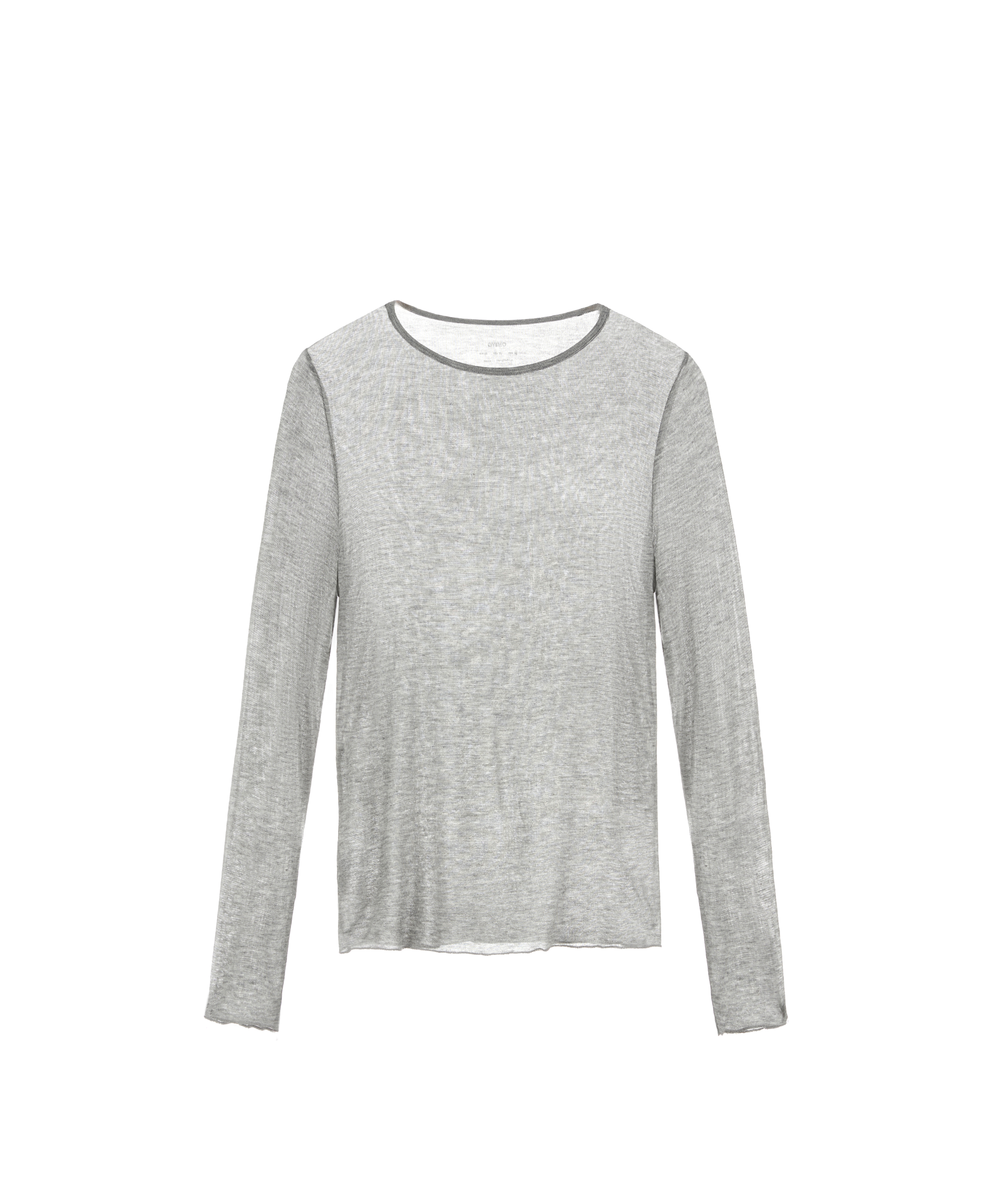 Extra-fine long-sleeved T-shirt