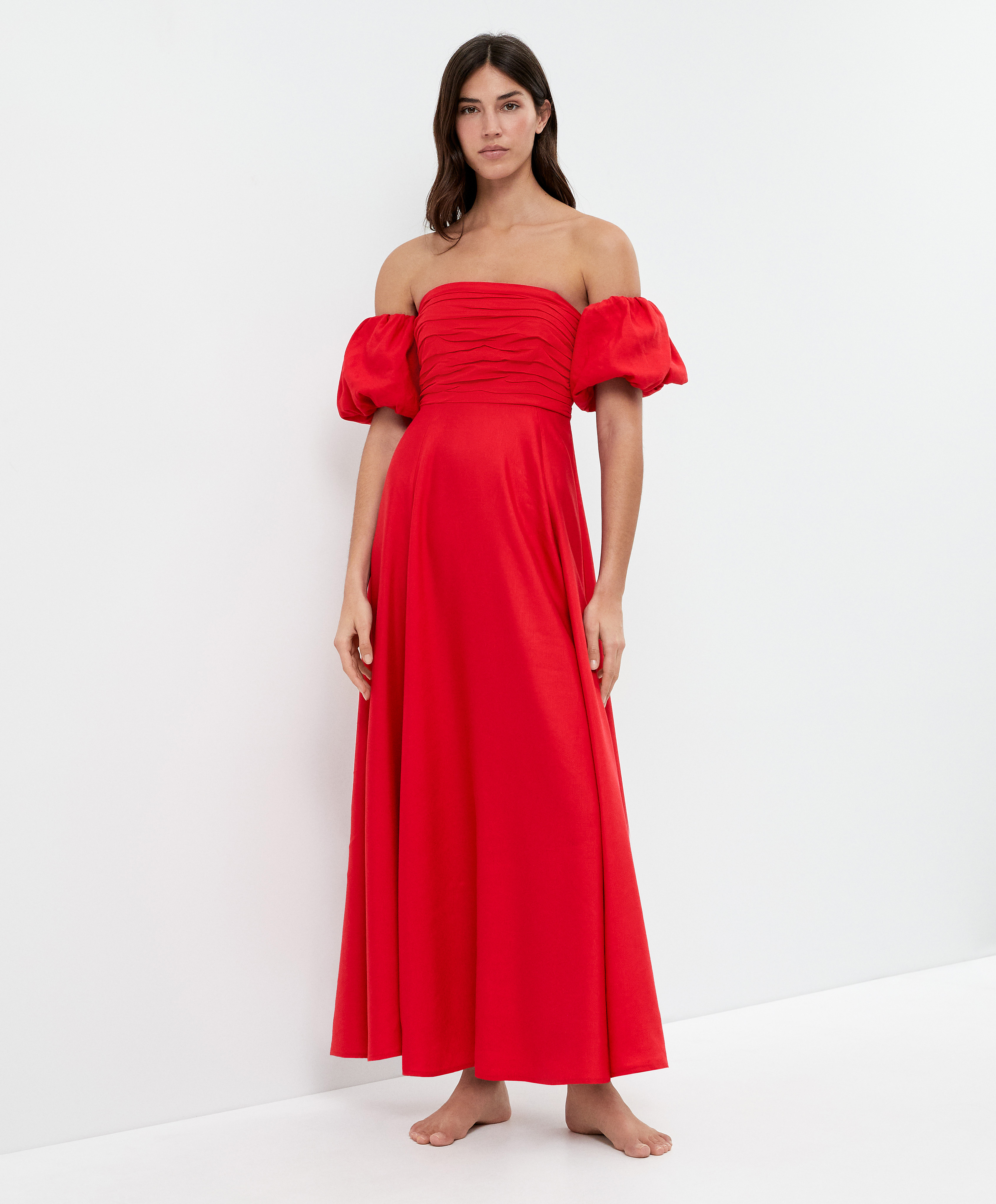 Oysho on sale red dress