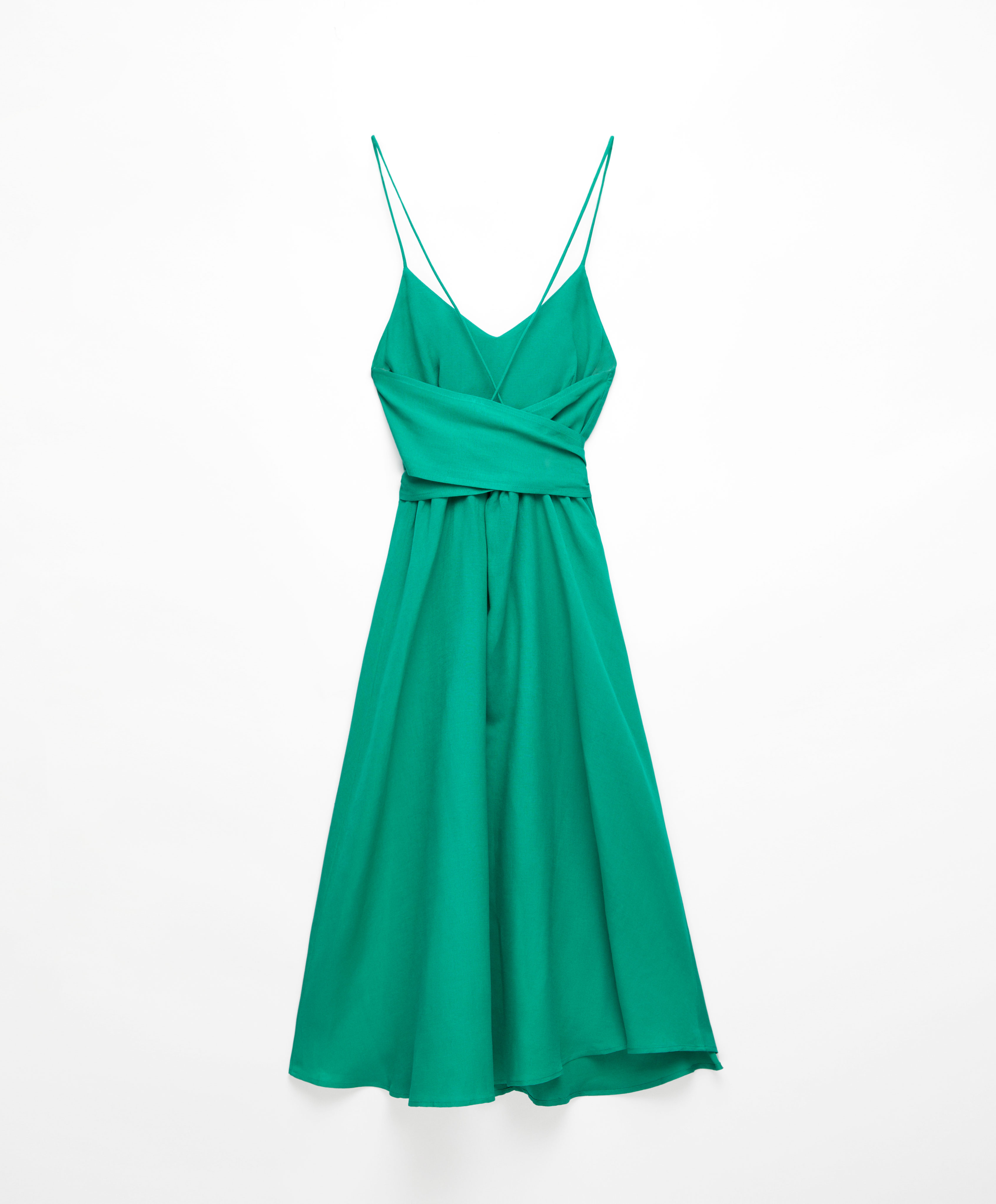 Oysho hotsell green dress