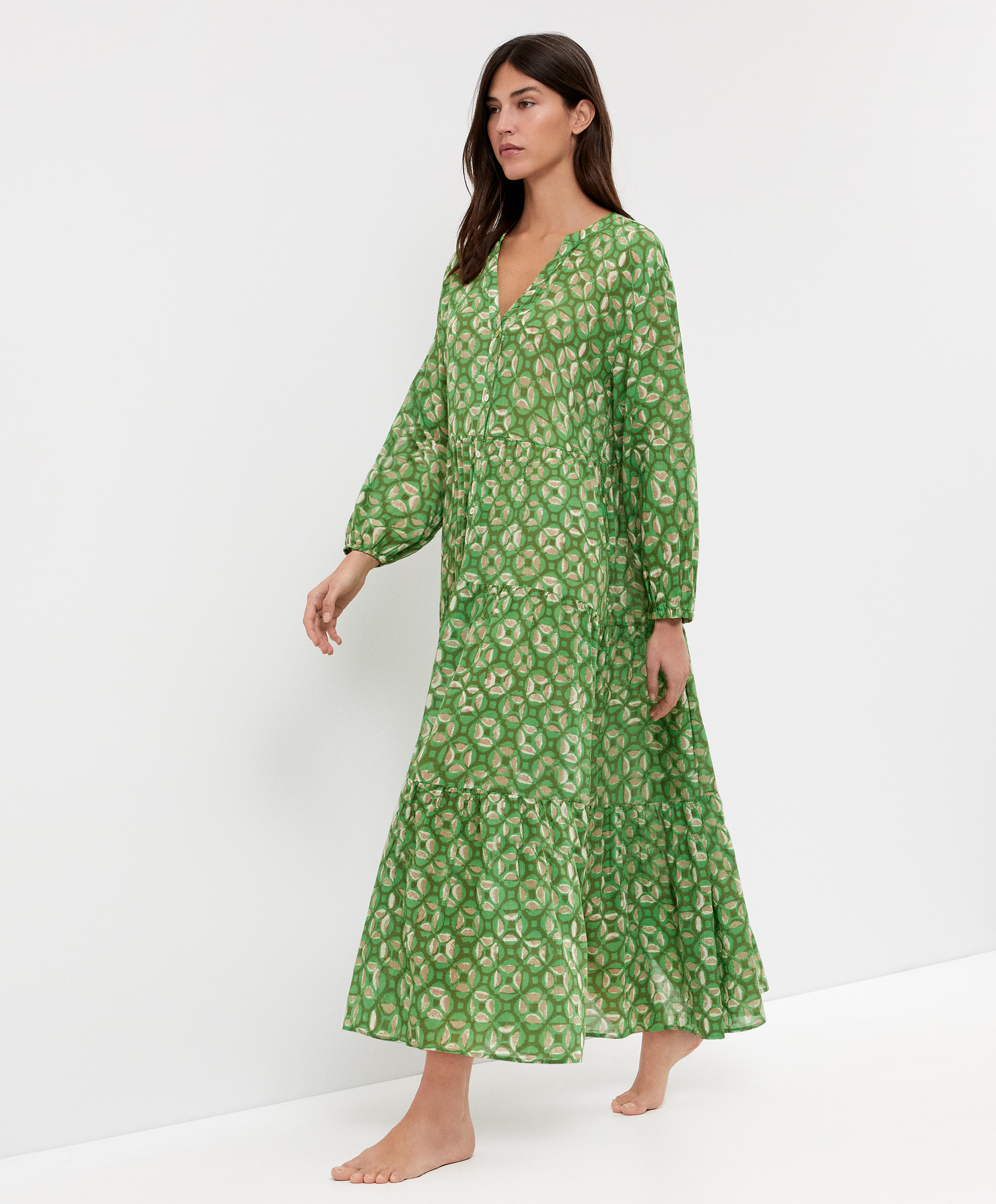 Zara printed tunic store dress