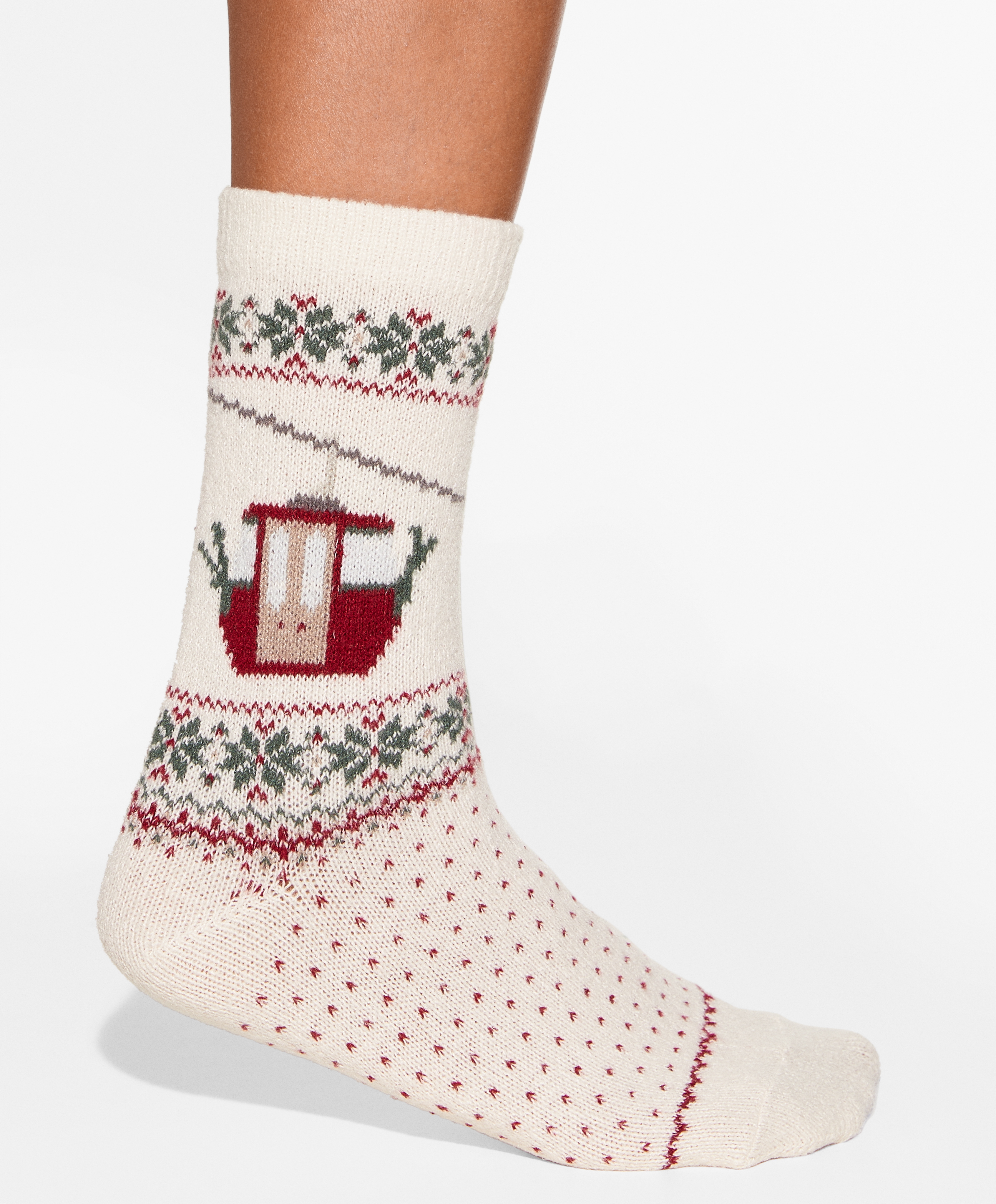 2 Paar super soft Classic-Jacquard-Socken | OYSHO Deutschland