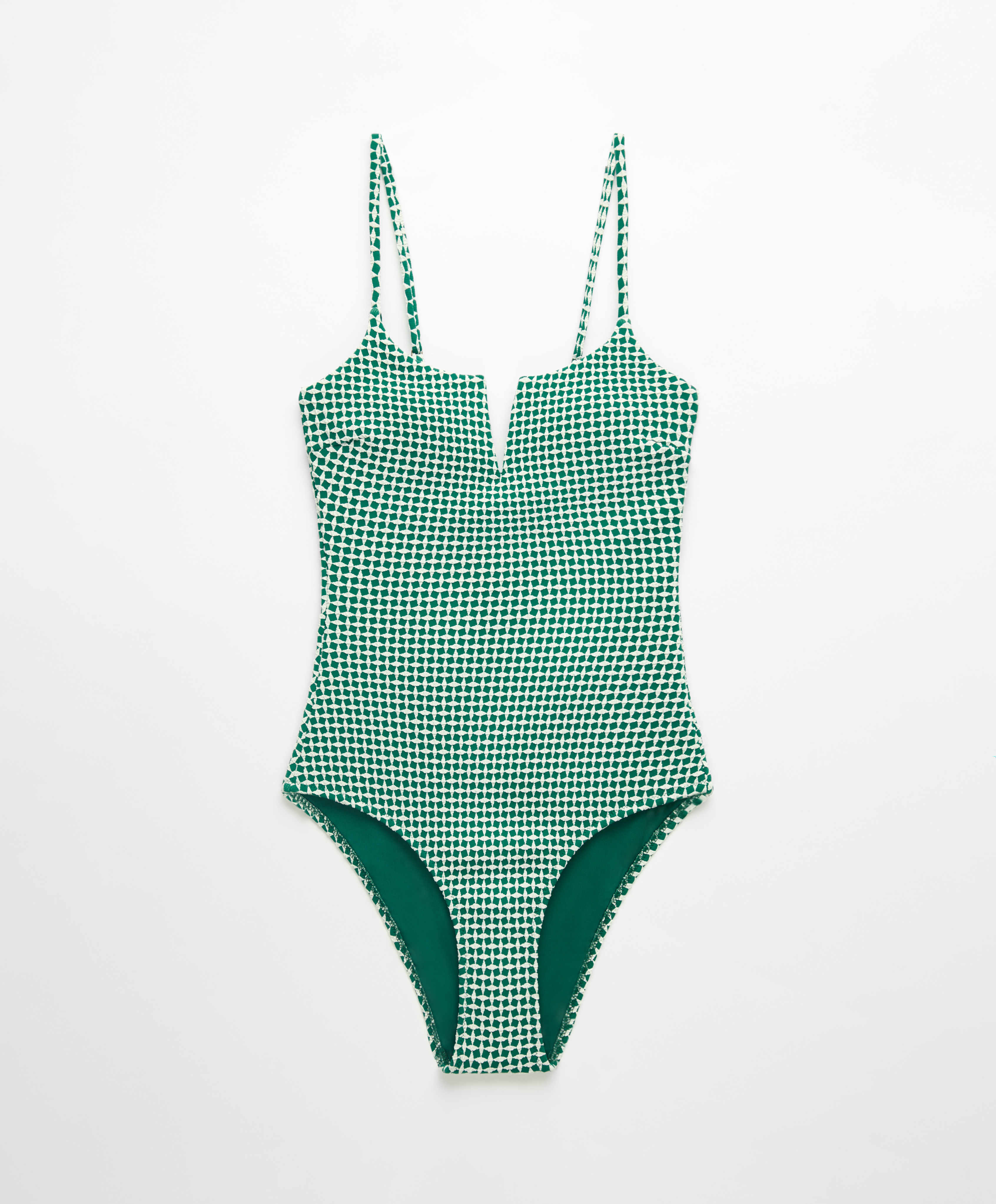 Oysho deals green swimsuit