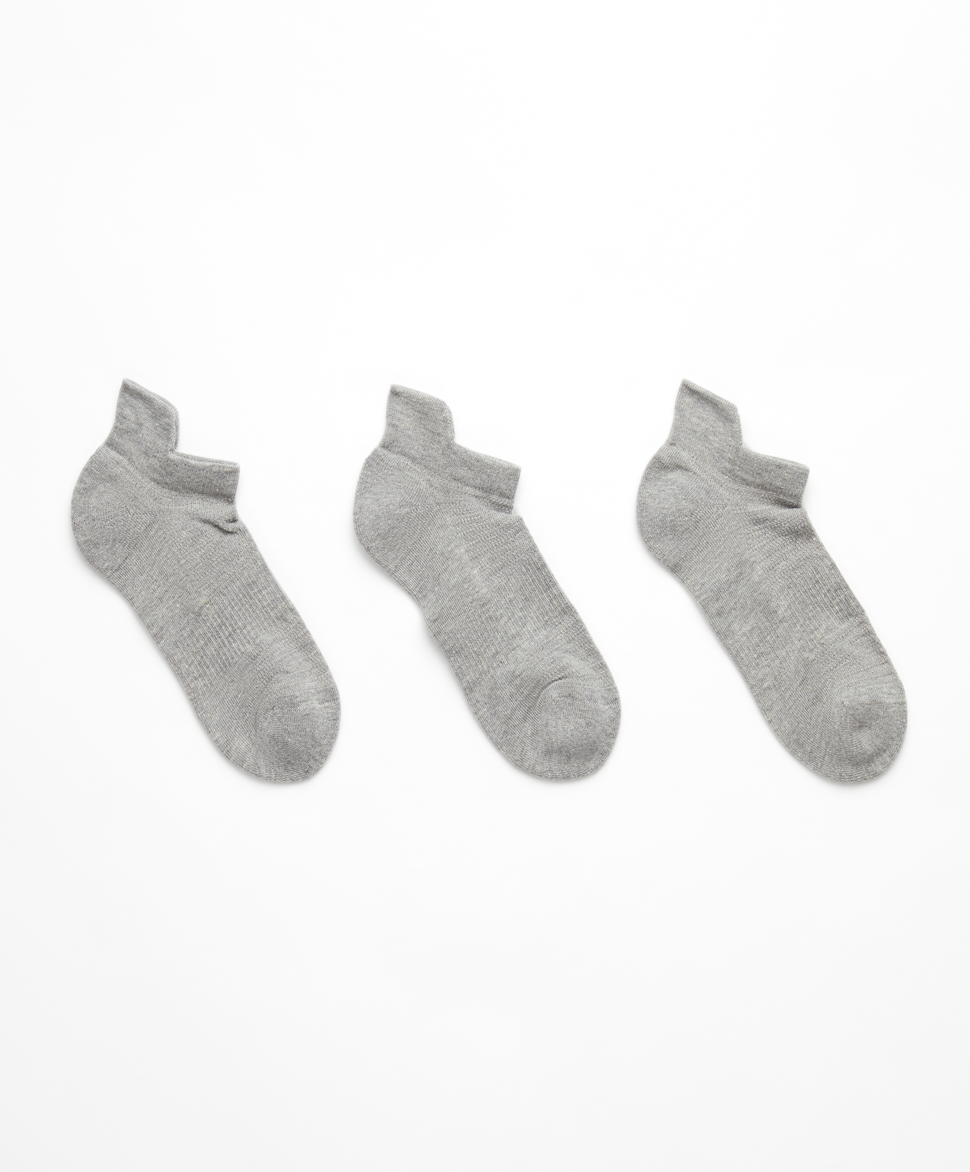 3 pairs of tab sports sneaker socks with cotton