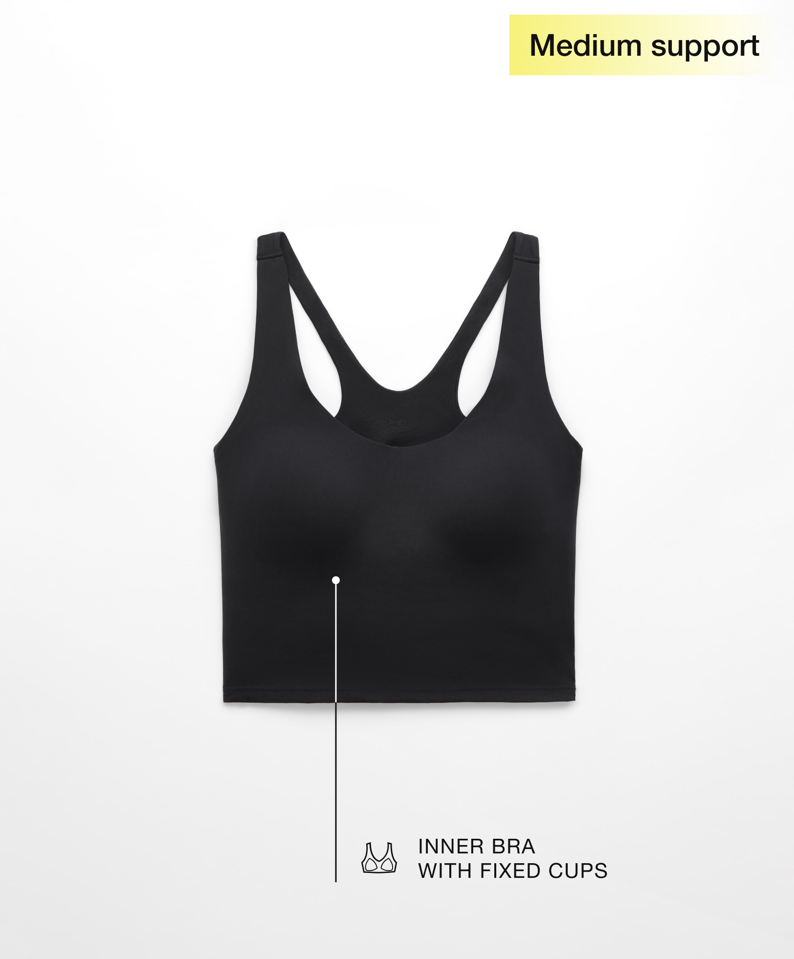 Tank top light touch με cup