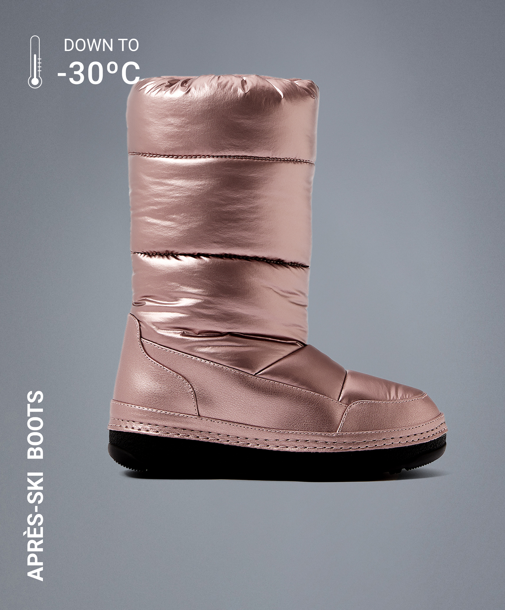 1162/081 Knee-high après-SKI boots