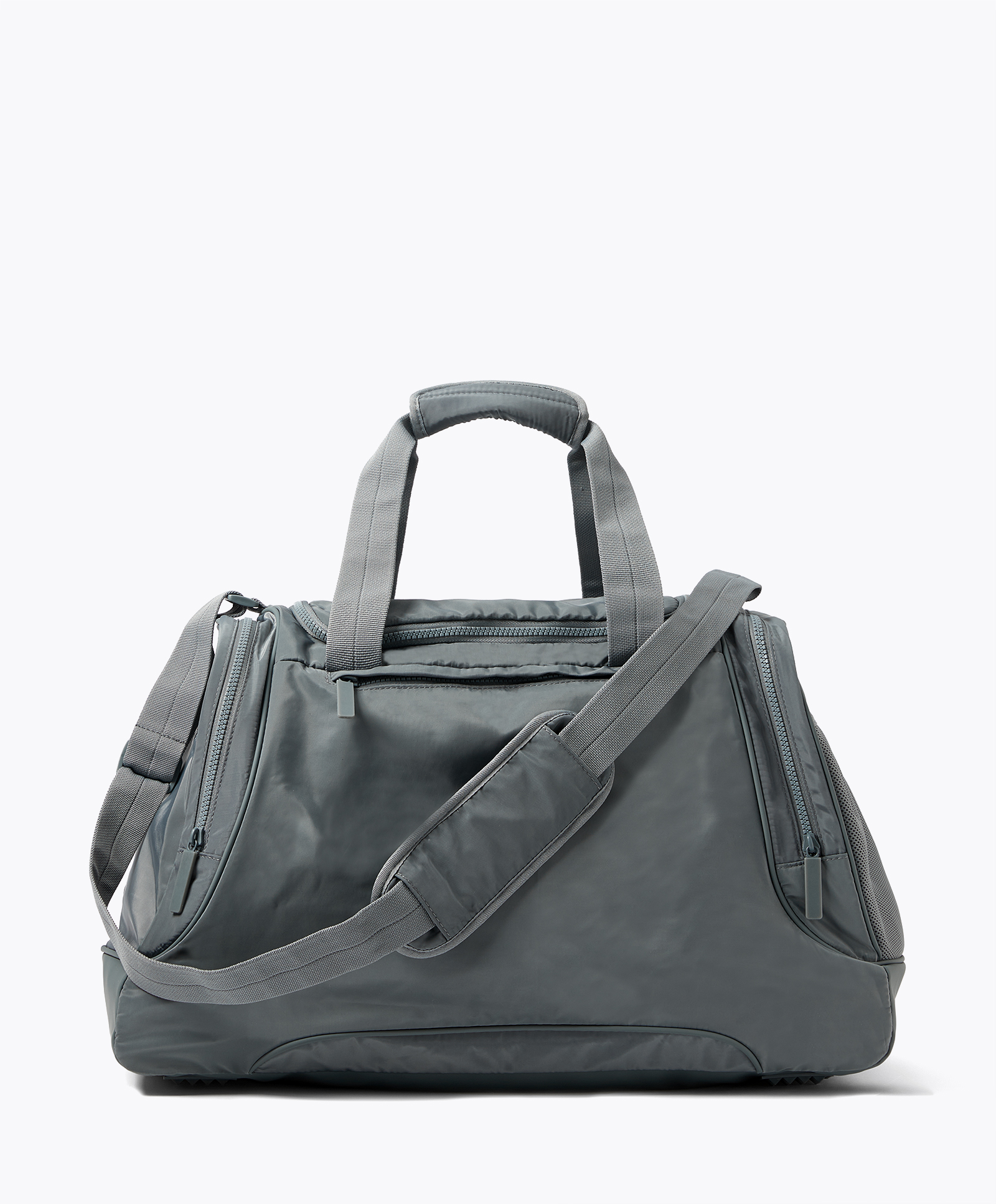 Technical bag with side pockets