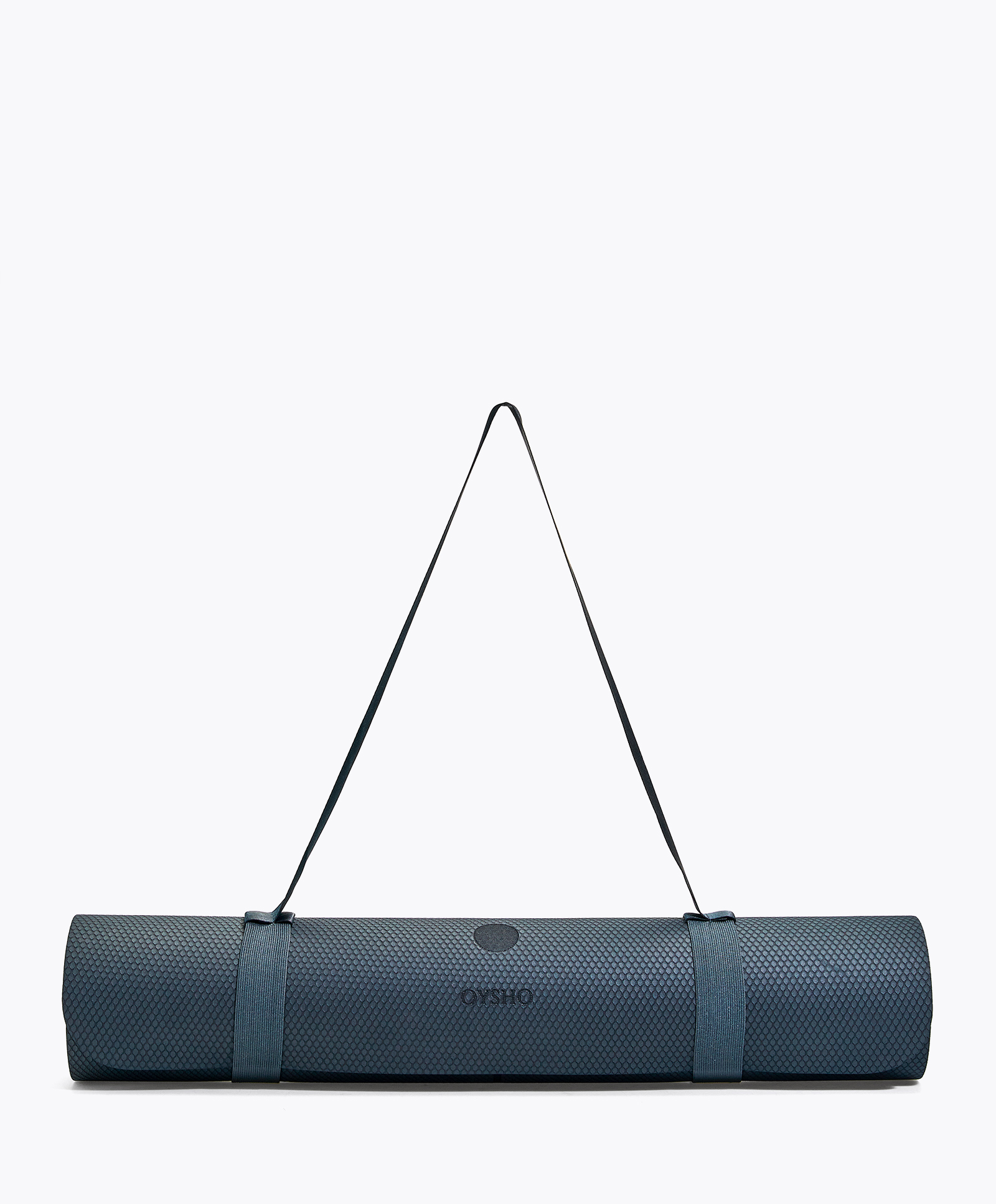 Navy blue 5mm yoga mat OYSHO Ireland