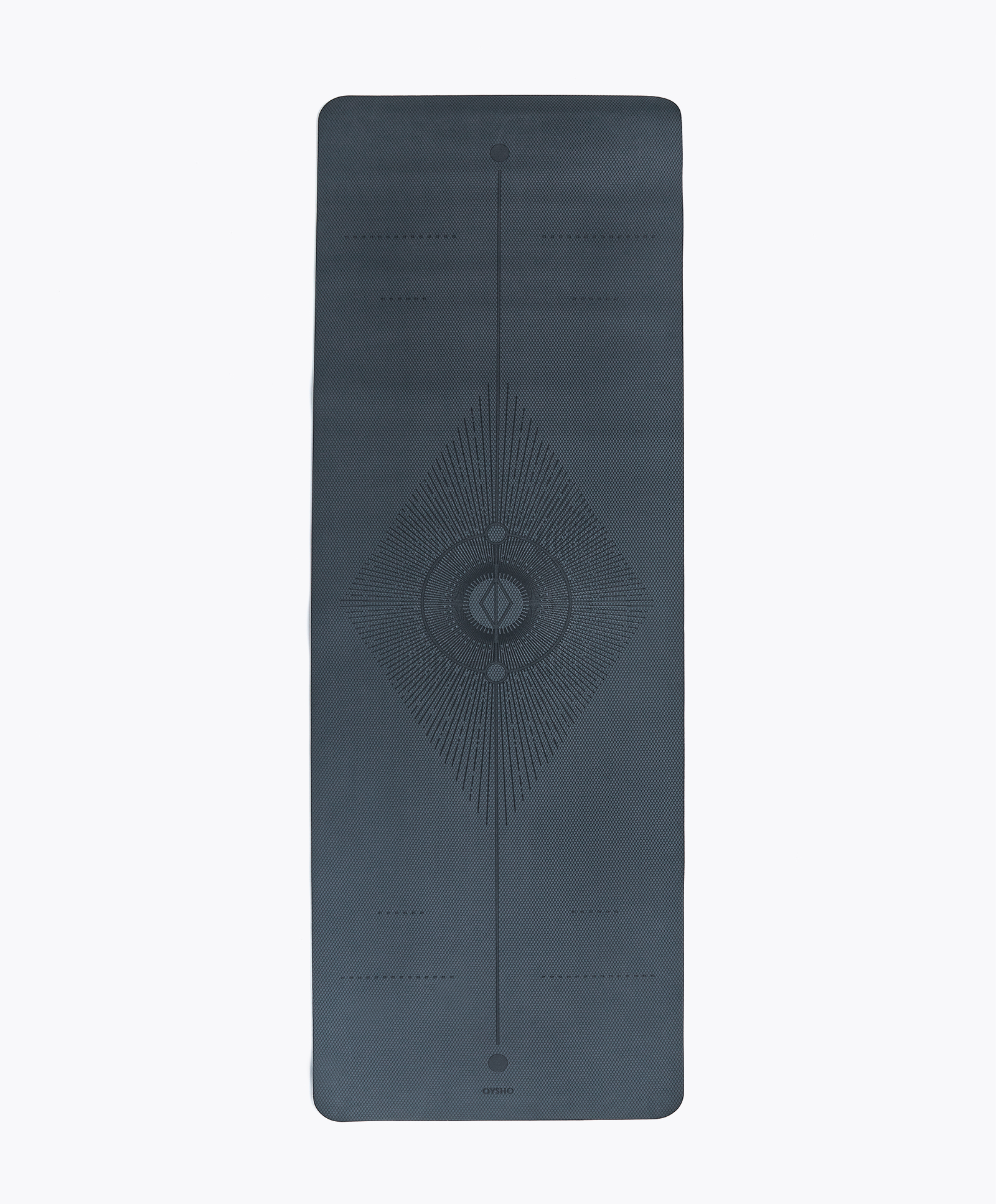Navy blue 5mm yoga mat OYSHO Ireland
