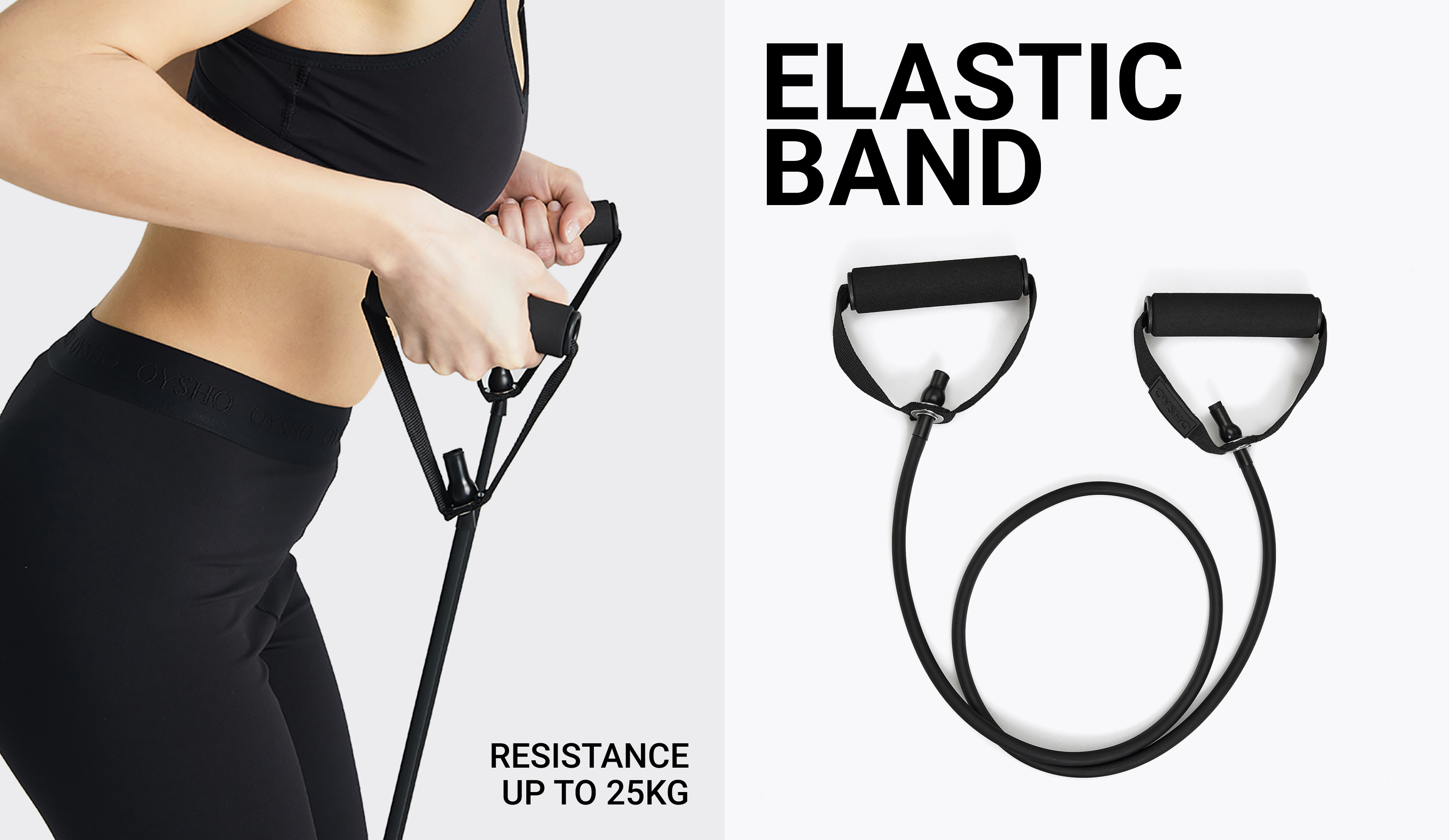 Elastic fitness band