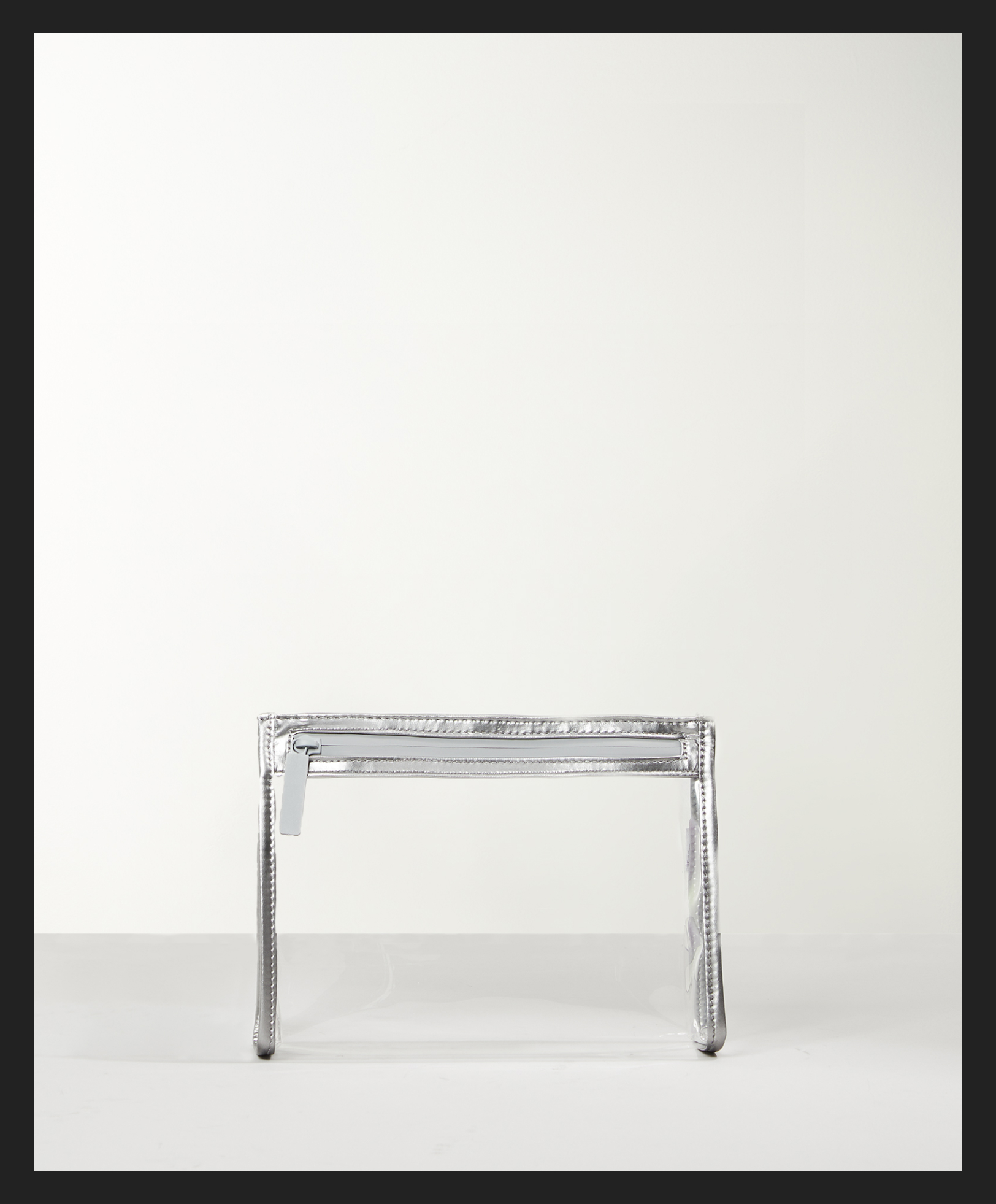Transparent toiletry bag