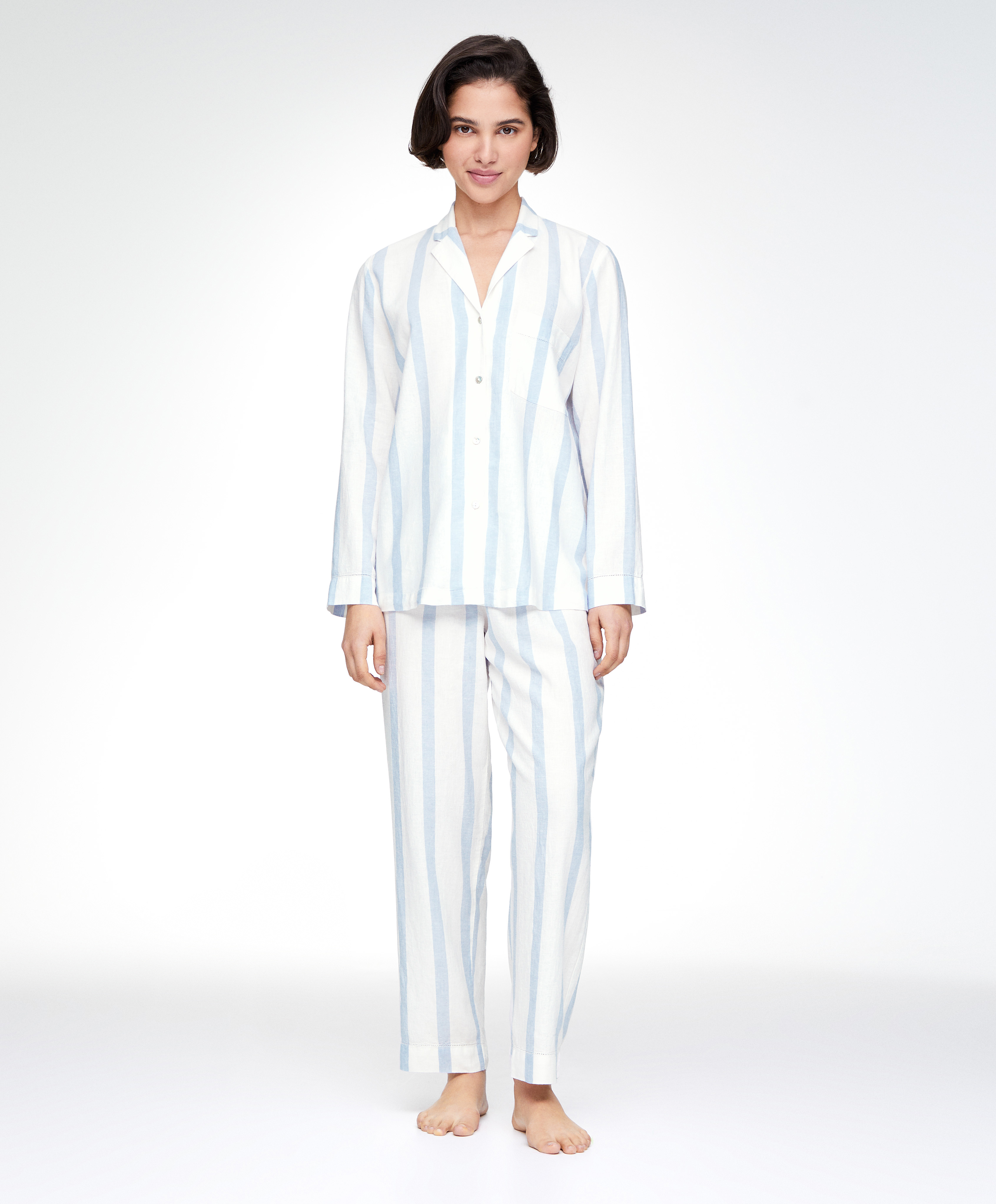 Conjunto pijama lino
