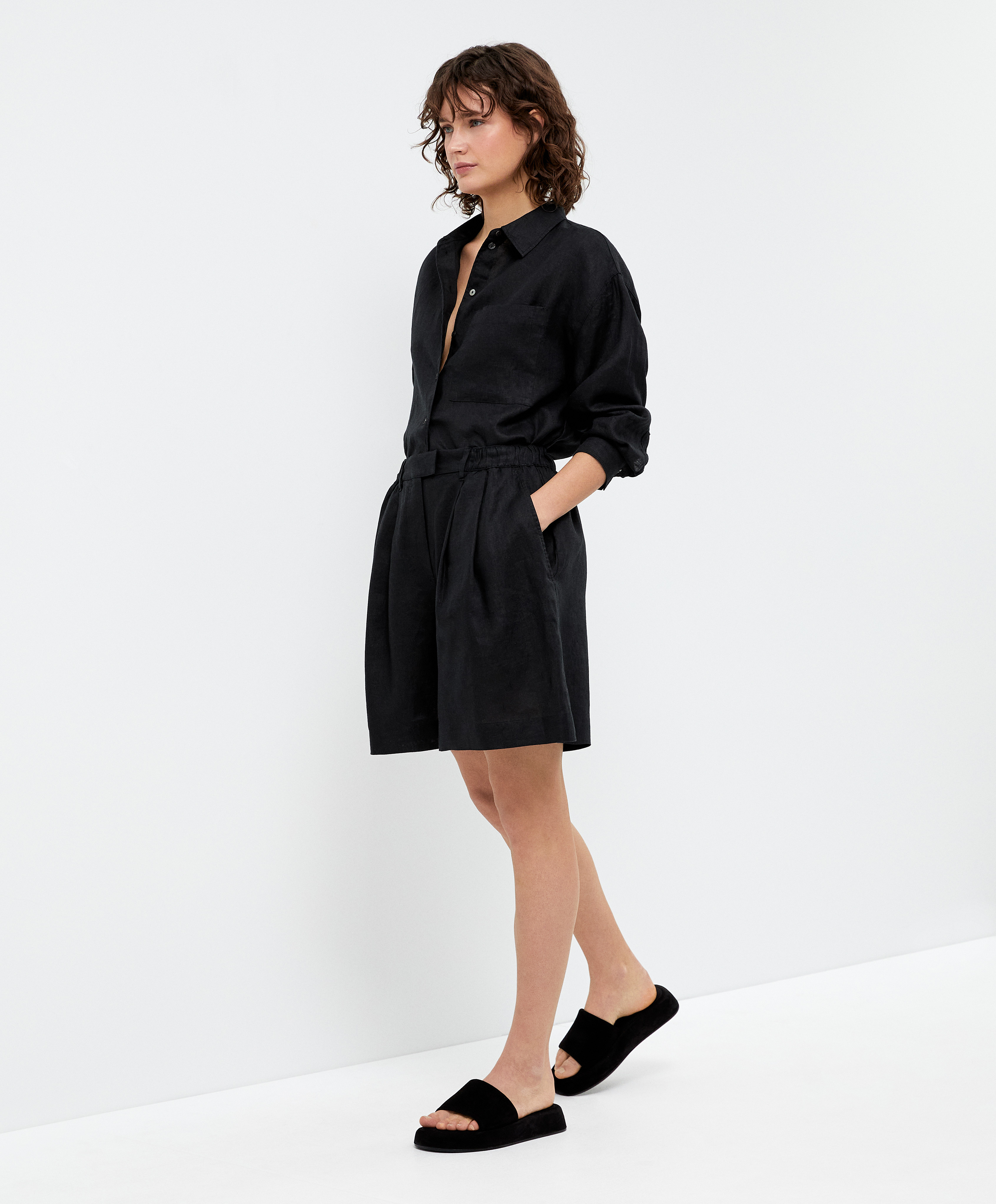 Total look 100 lino OYSHO Islas Canarias