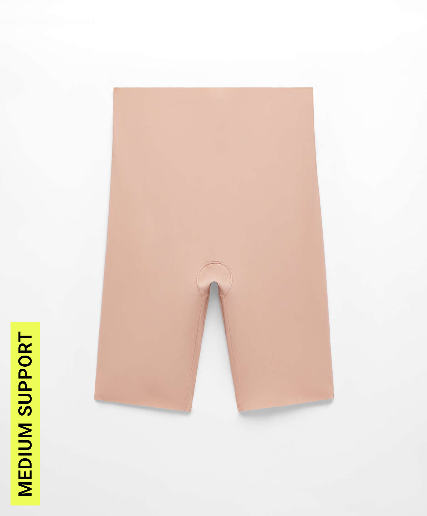 High-waisted invisible laser-cut cycle shorts