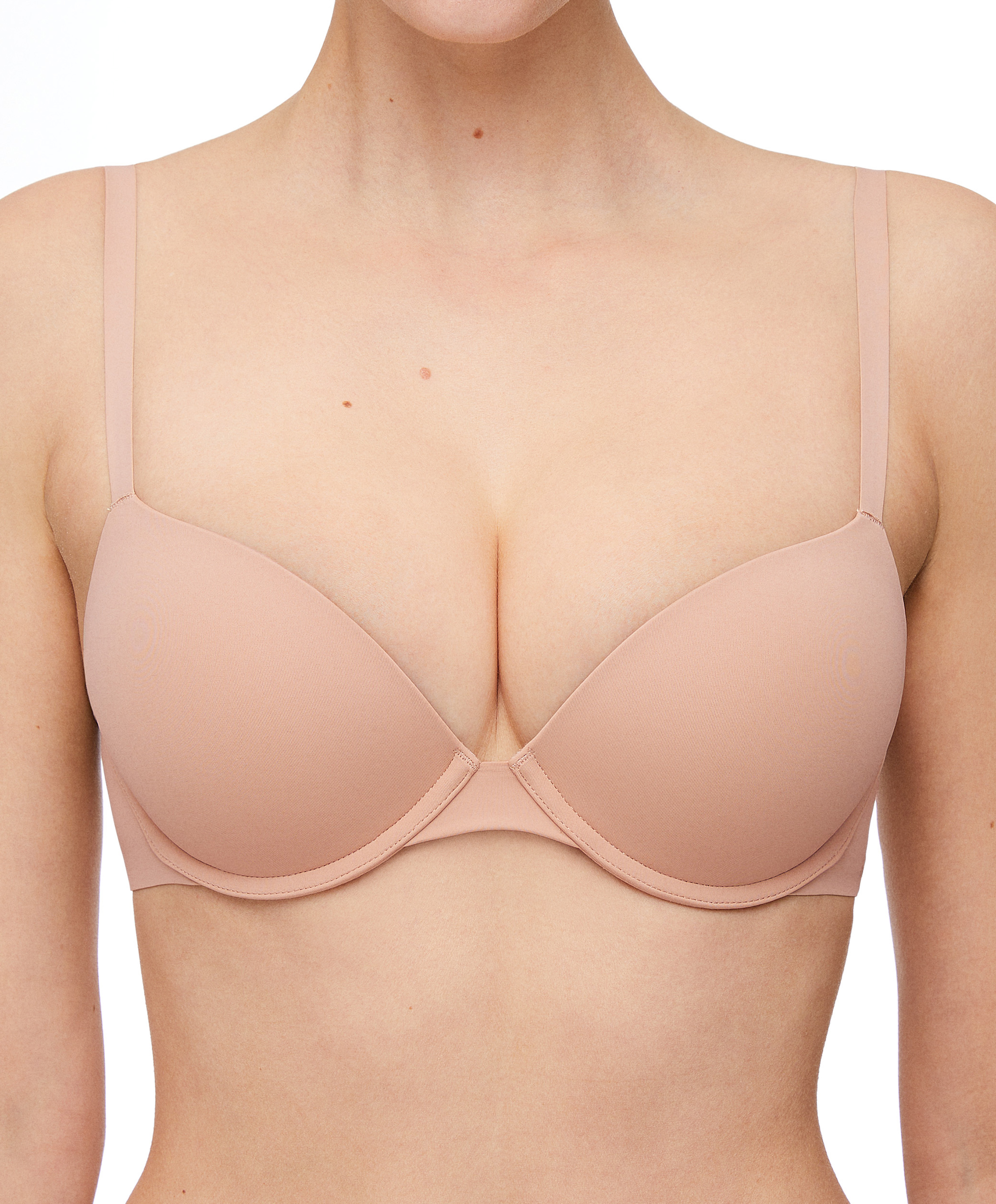 Push-up classic bra in polyamide