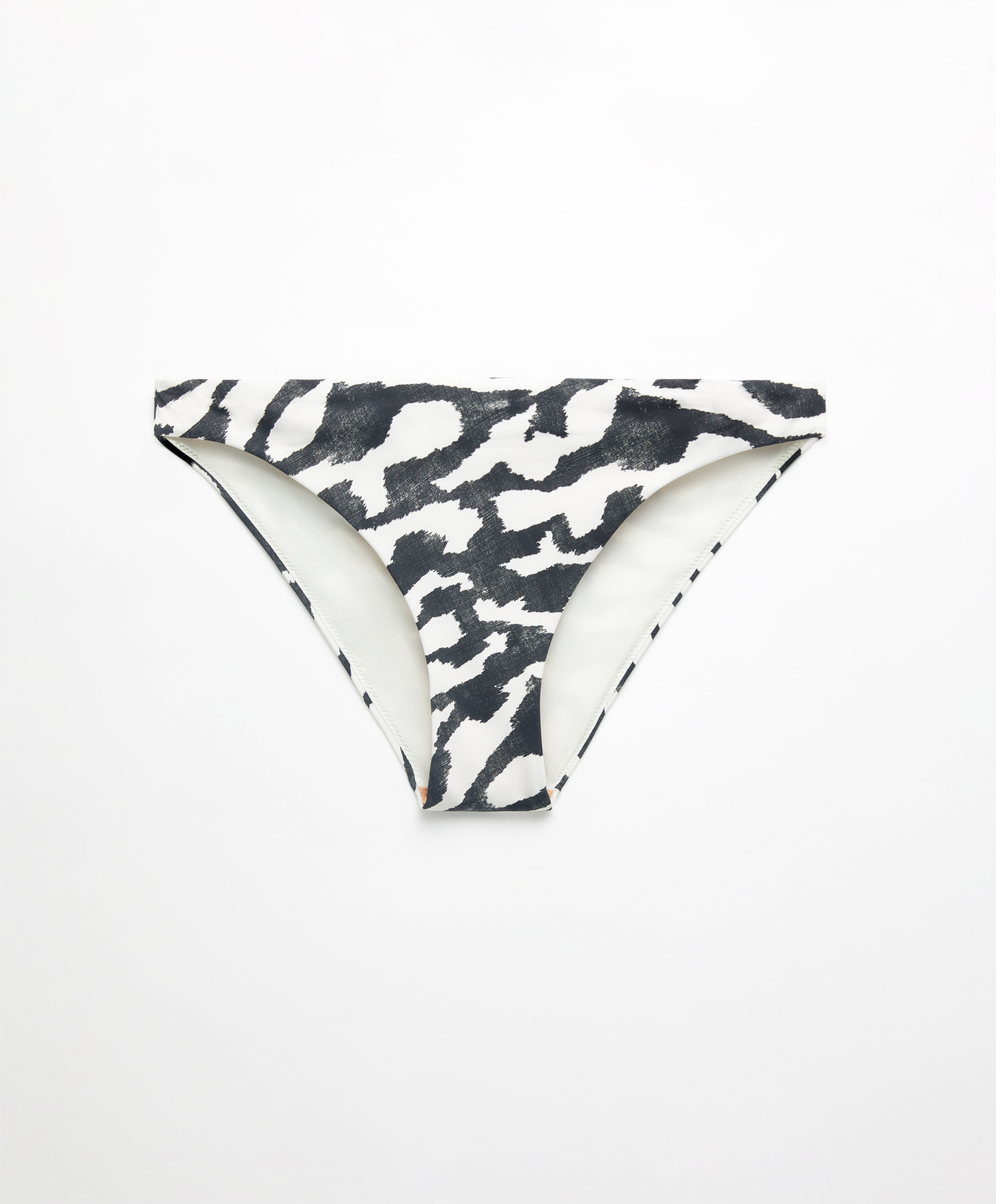 Zebra print classic bikini briefs