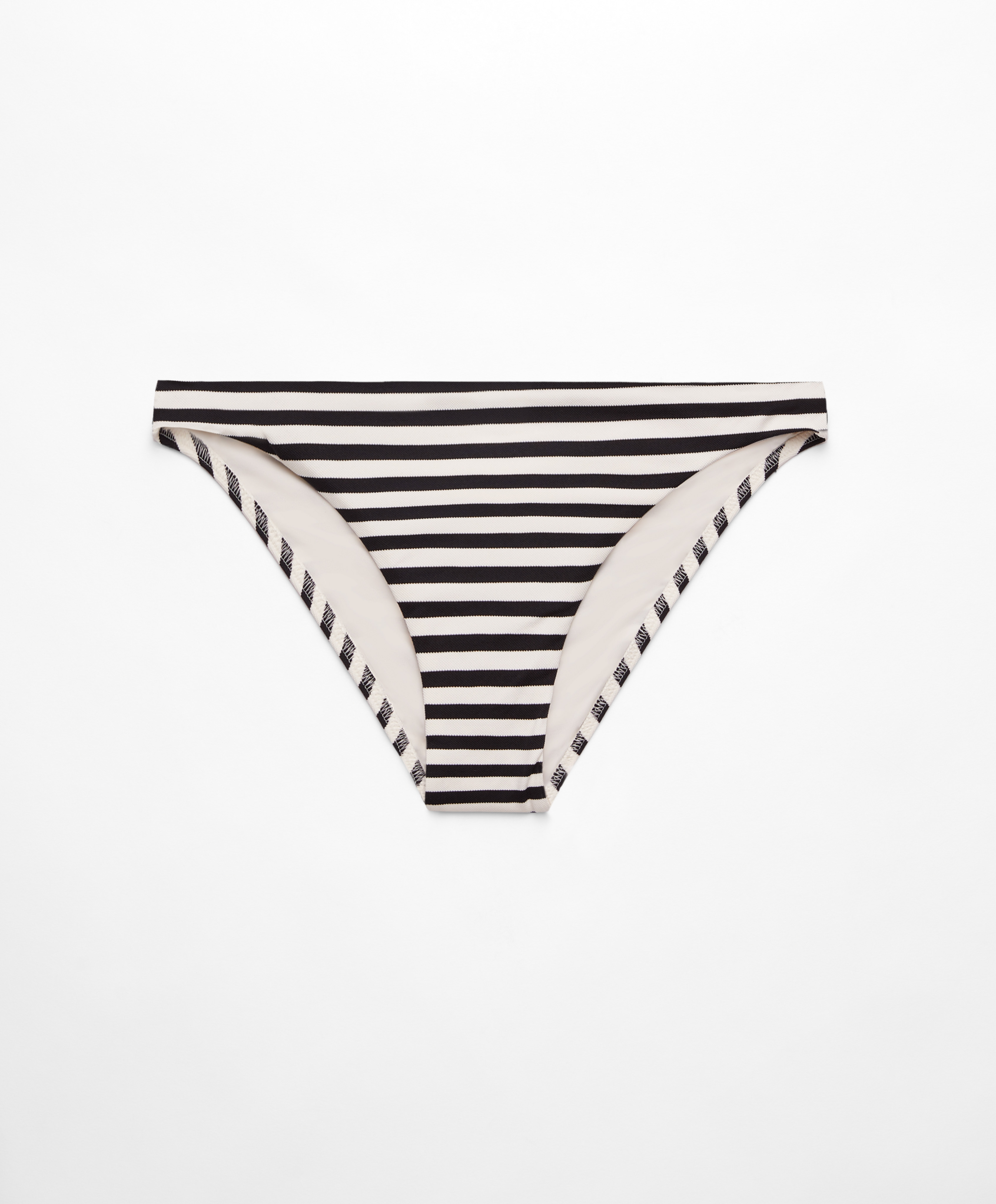 Stripe piqué classic bikini briefs