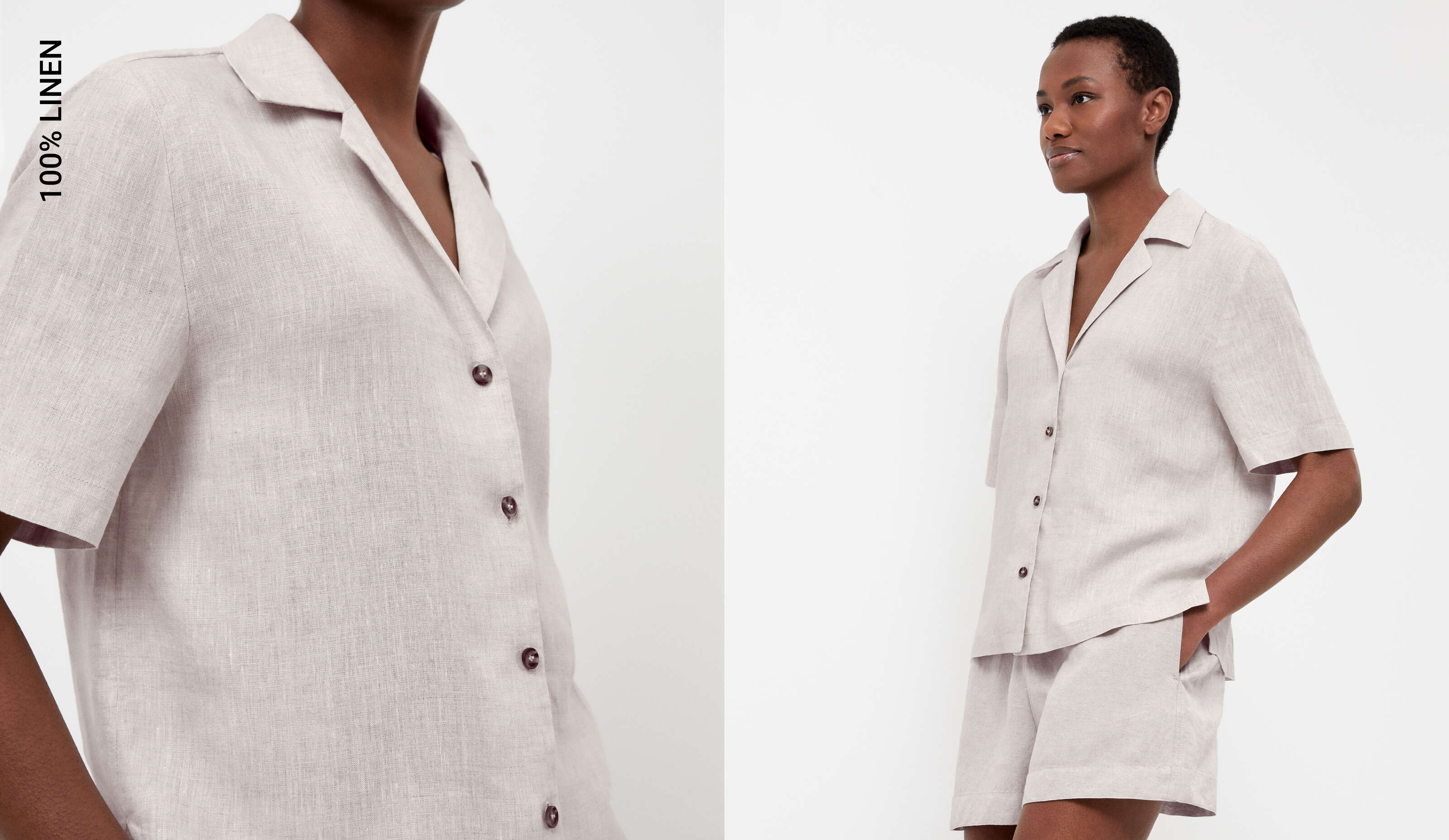 100% linen shirt