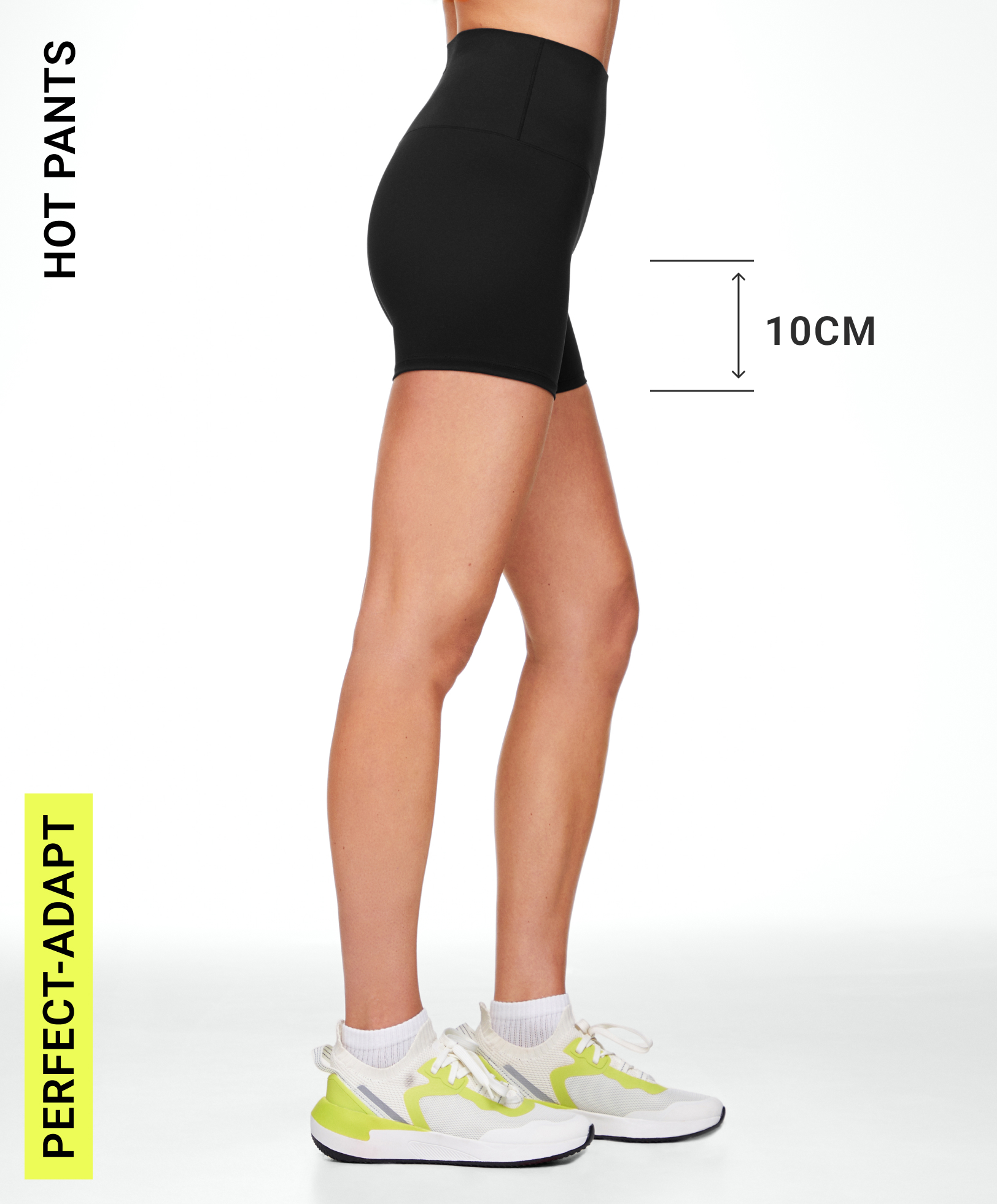 Perfect-adapt high-rise 10cm hot pant