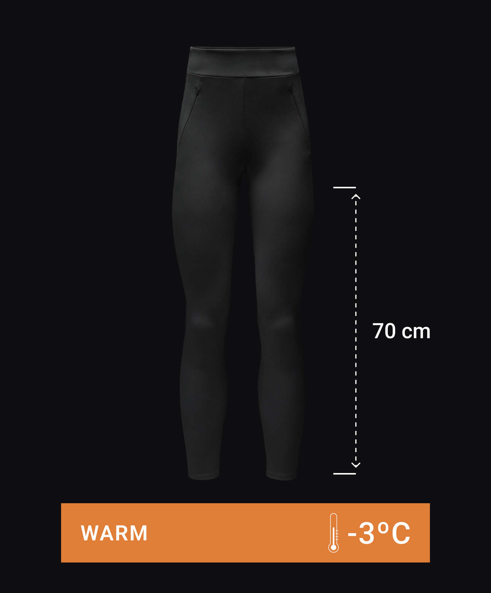 Oysho - 70cm warm leggings